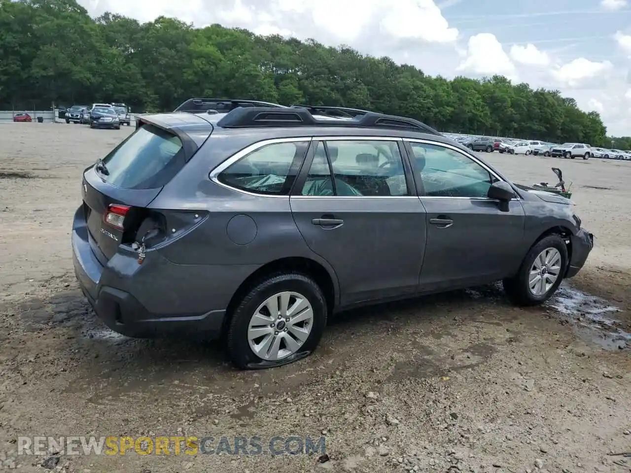 3 Photograph of a damaged car 4S4BSABC8K3272048 SUBARU OUTBACK 2019