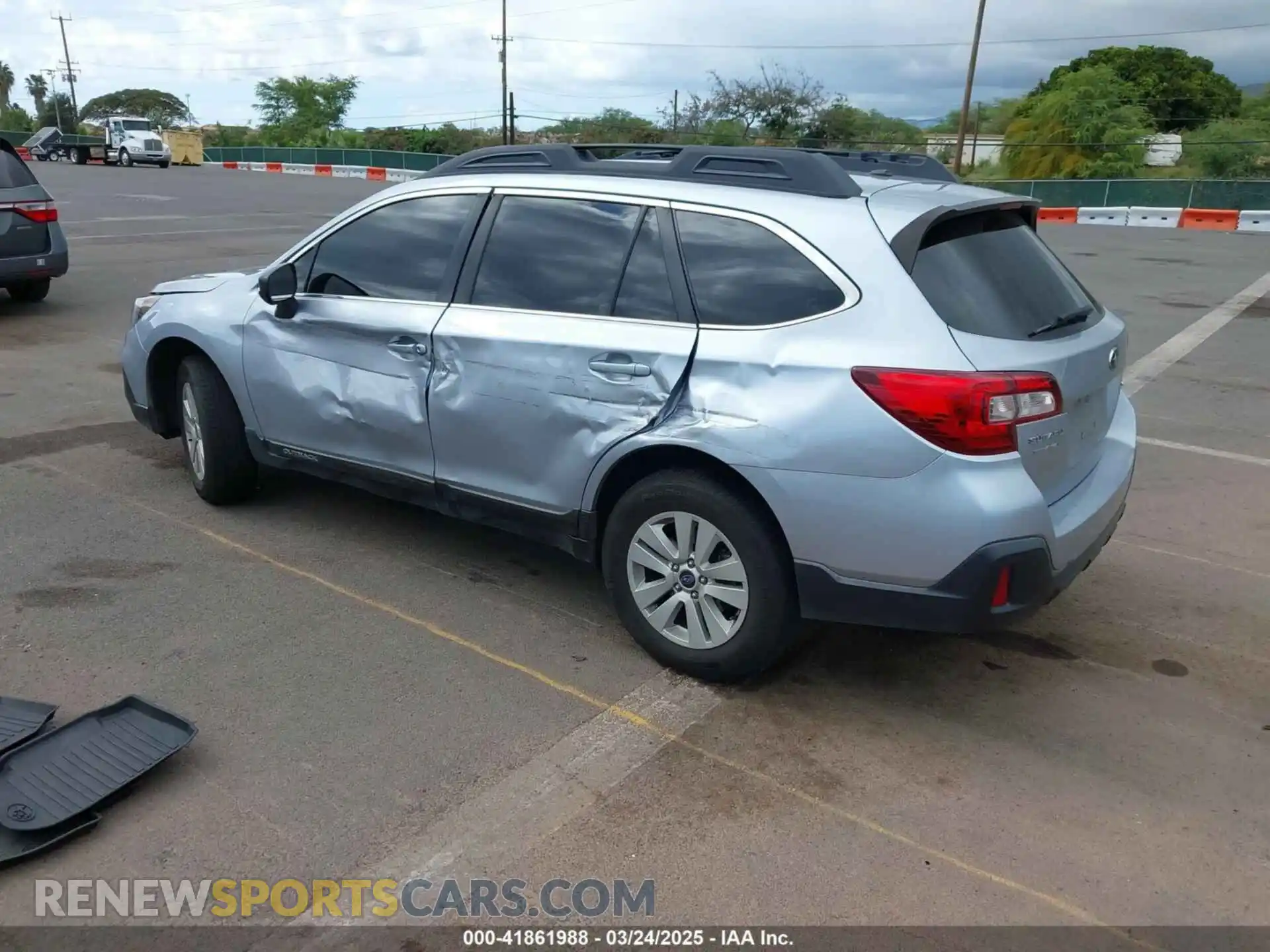 3 Photograph of a damaged car 4S4BSABC9K3296780 SUBARU OUTBACK 2019