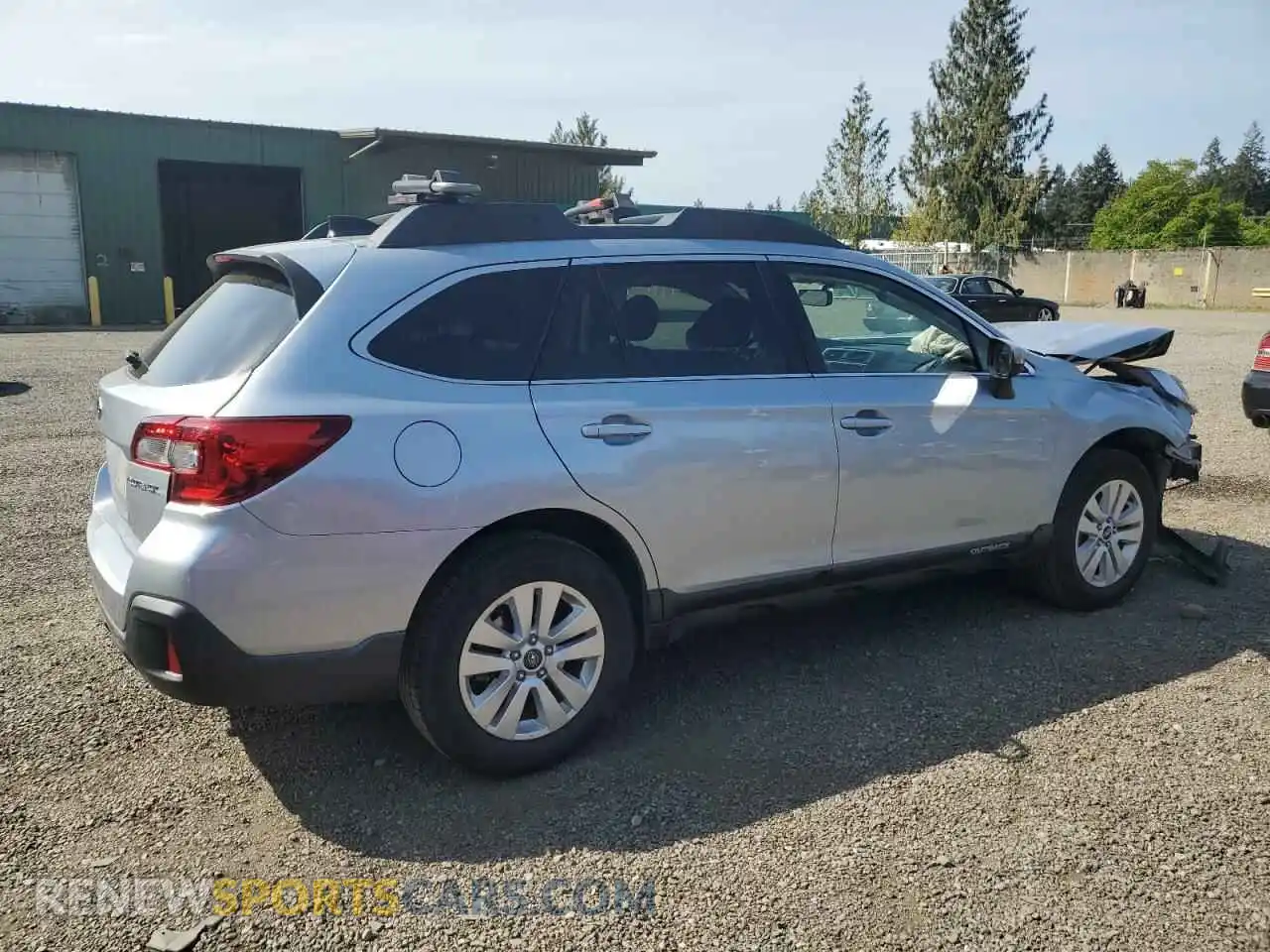 3 Photograph of a damaged car 4S4BSAFC1K3293267 SUBARU OUTBACK 2019