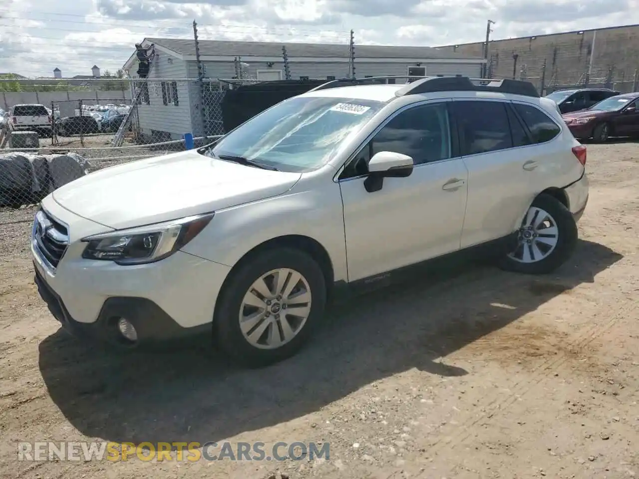 1 Photograph of a damaged car 4S4BSAFC1K3328390 SUBARU OUTBACK 2019