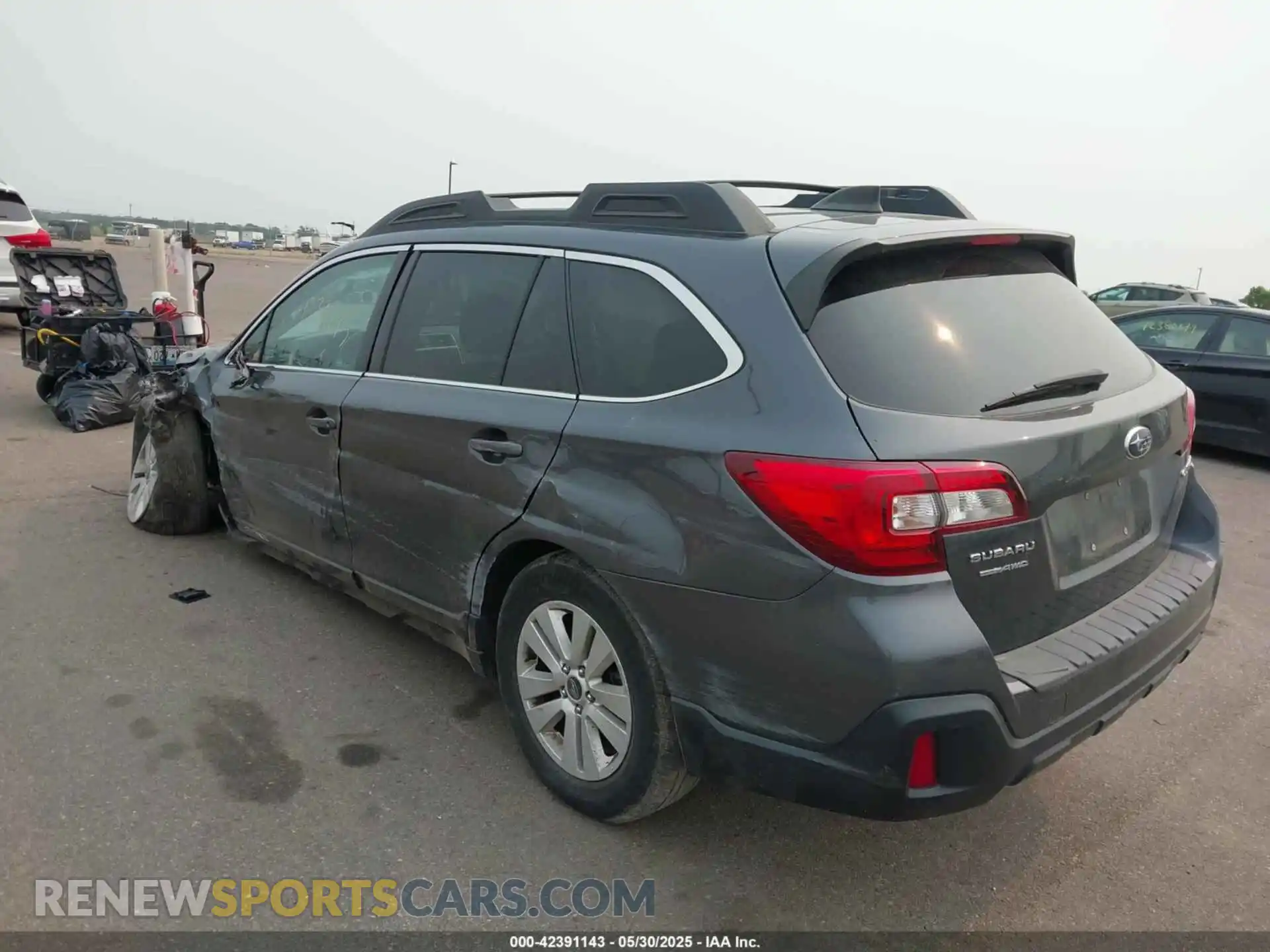 3 Photograph of a damaged car 4S4BSAFC2K3256826 SUBARU OUTBACK 2019