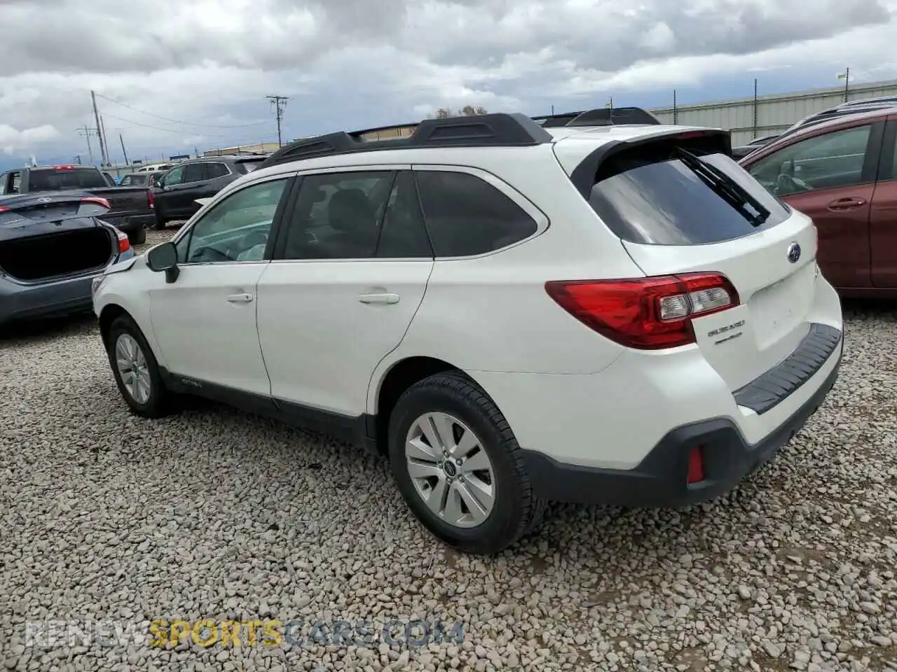 2 Photograph of a damaged car 4S4BSAFC2K3262268 SUBARU OUTBACK 2019