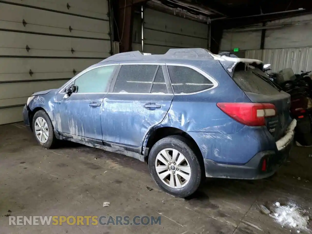 2 Photograph of a damaged car 4S4BSAFC2K3303823 SUBARU OUTBACK 2019