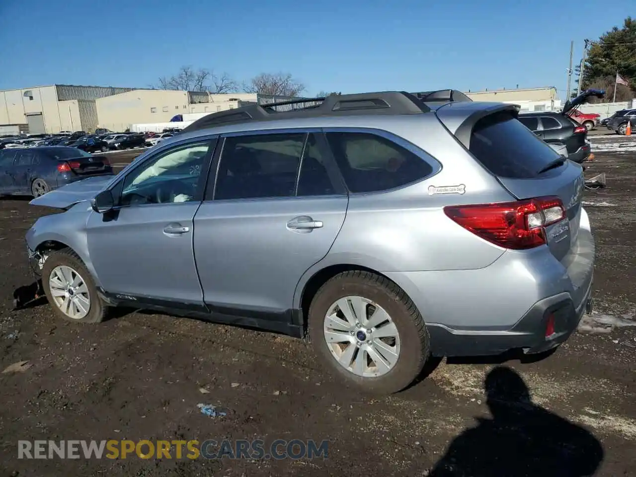2 Photograph of a damaged car 4S4BSAFC2K3383379 SUBARU OUTBACK 2019
