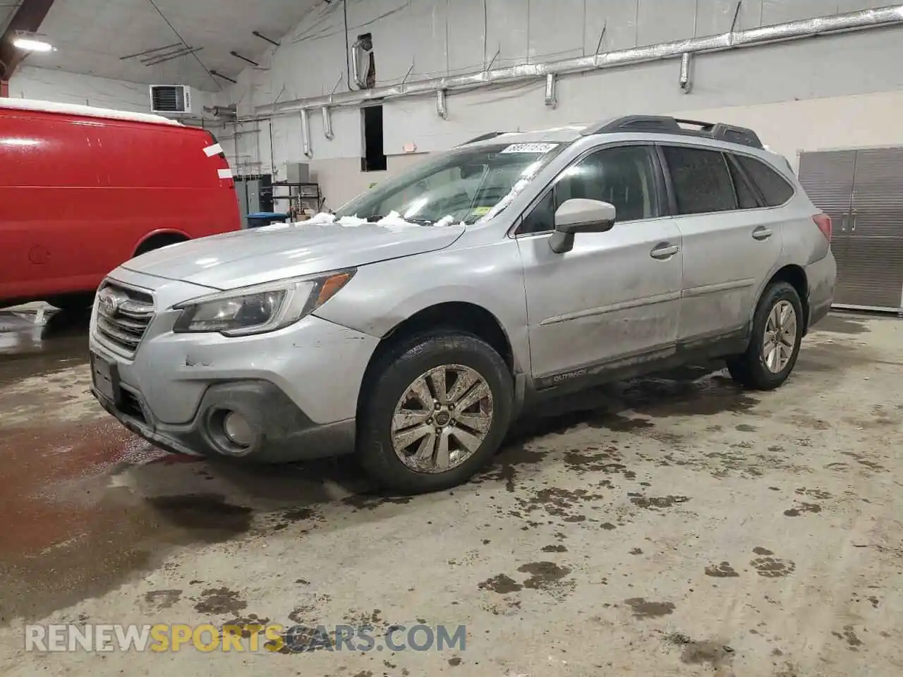1 Photograph of a damaged car 4S4BSAFC2K3392826 SUBARU OUTBACK 2019