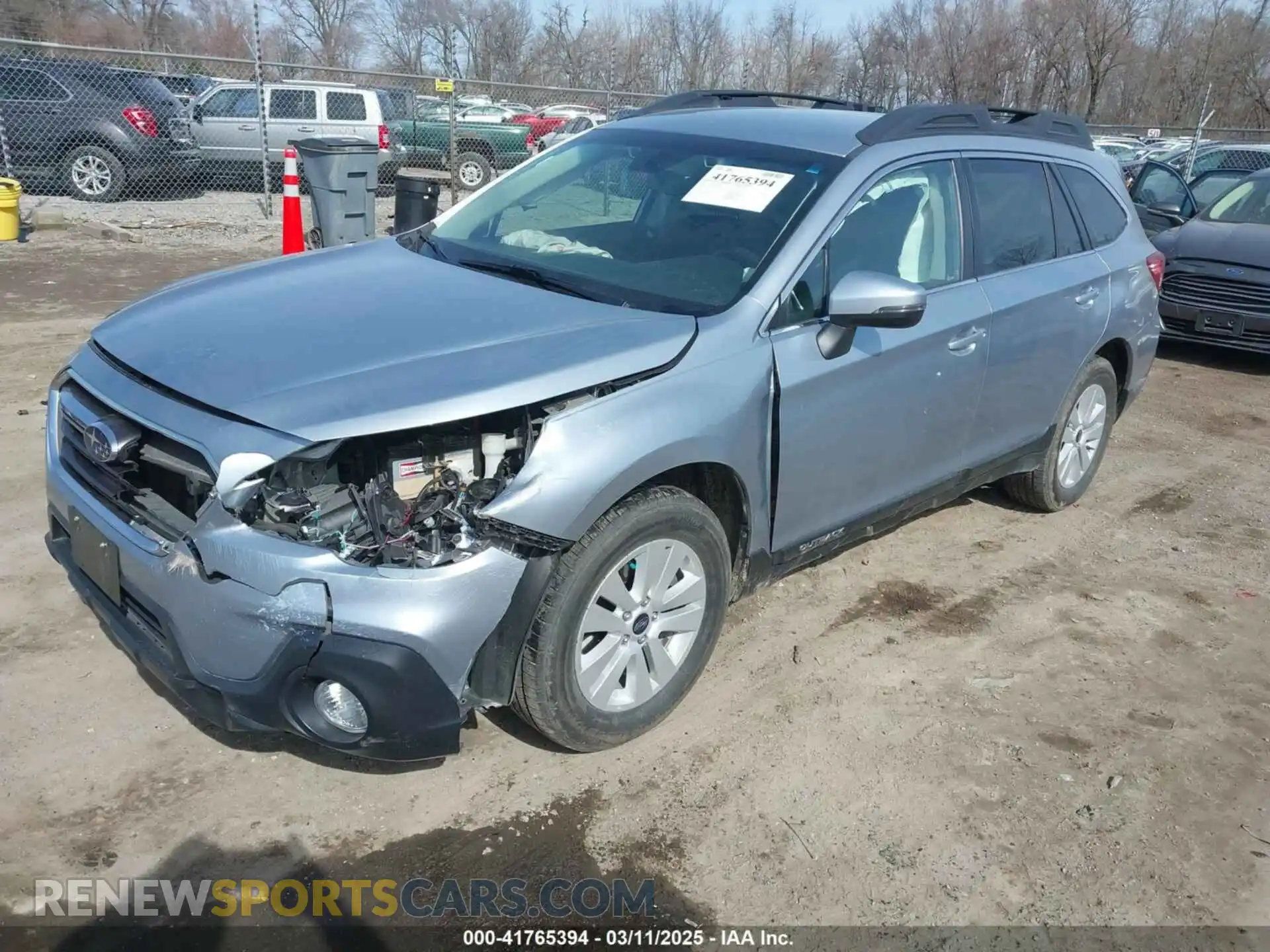 2 fotografías del automóvil dañado 4S4BSAFC3K3268578 SUBARU OUTBACK 2019