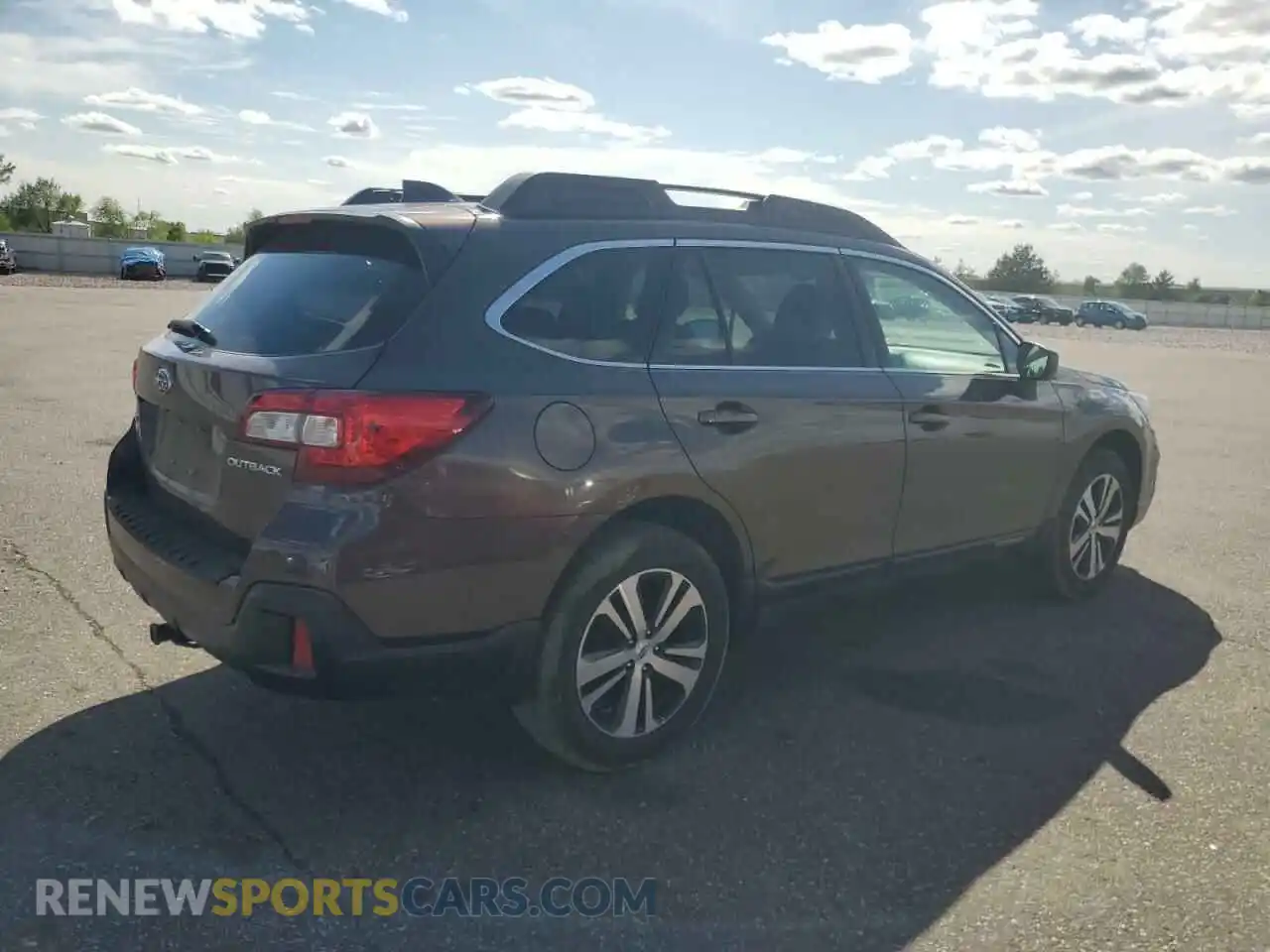3 Photograph of a damaged car 4S4BSAFC4K3205232 SUBARU OUTBACK 2019