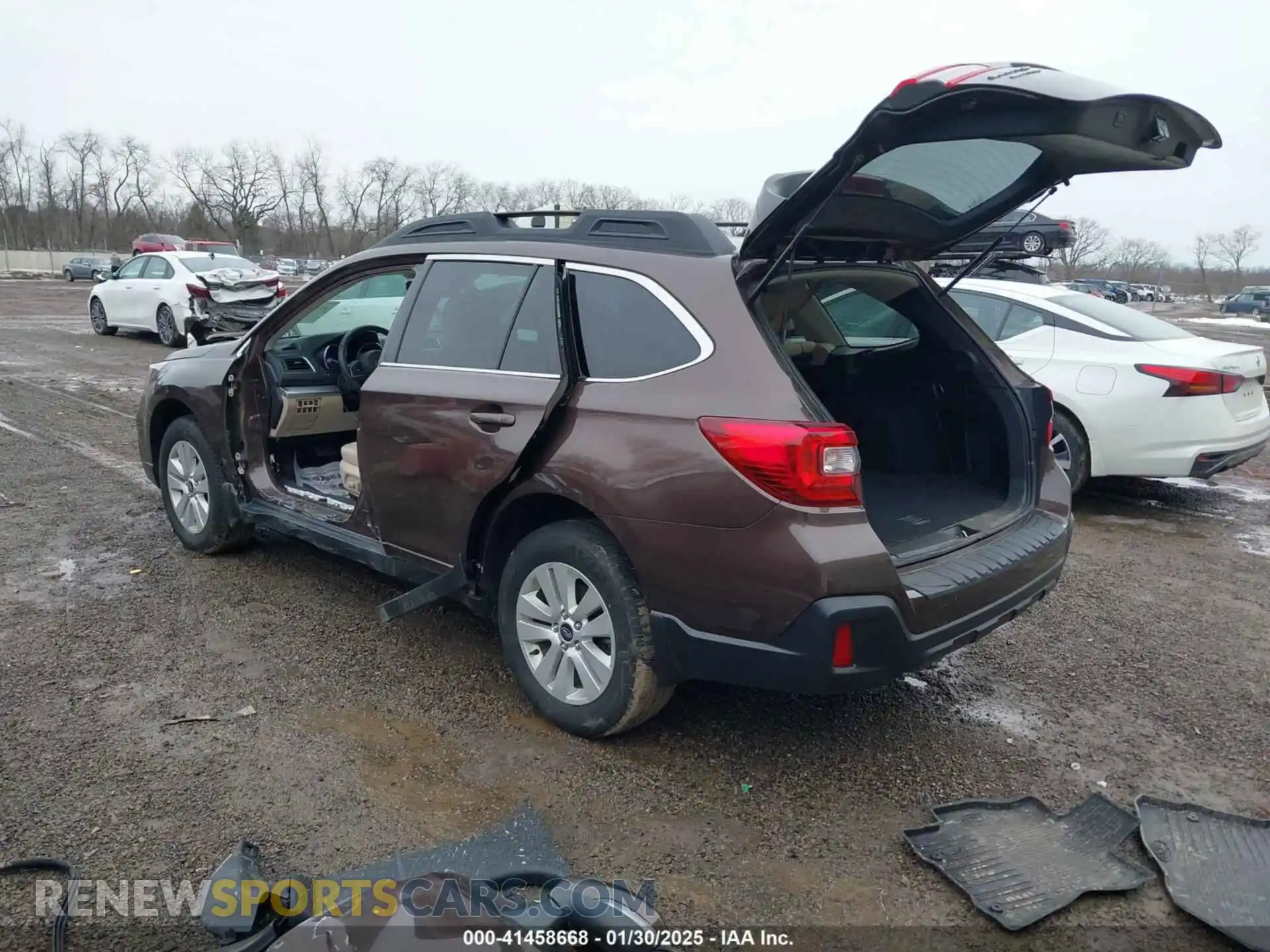 3 Photograph of a damaged car 4S4BSAFC4K3363845 SUBARU OUTBACK 2019