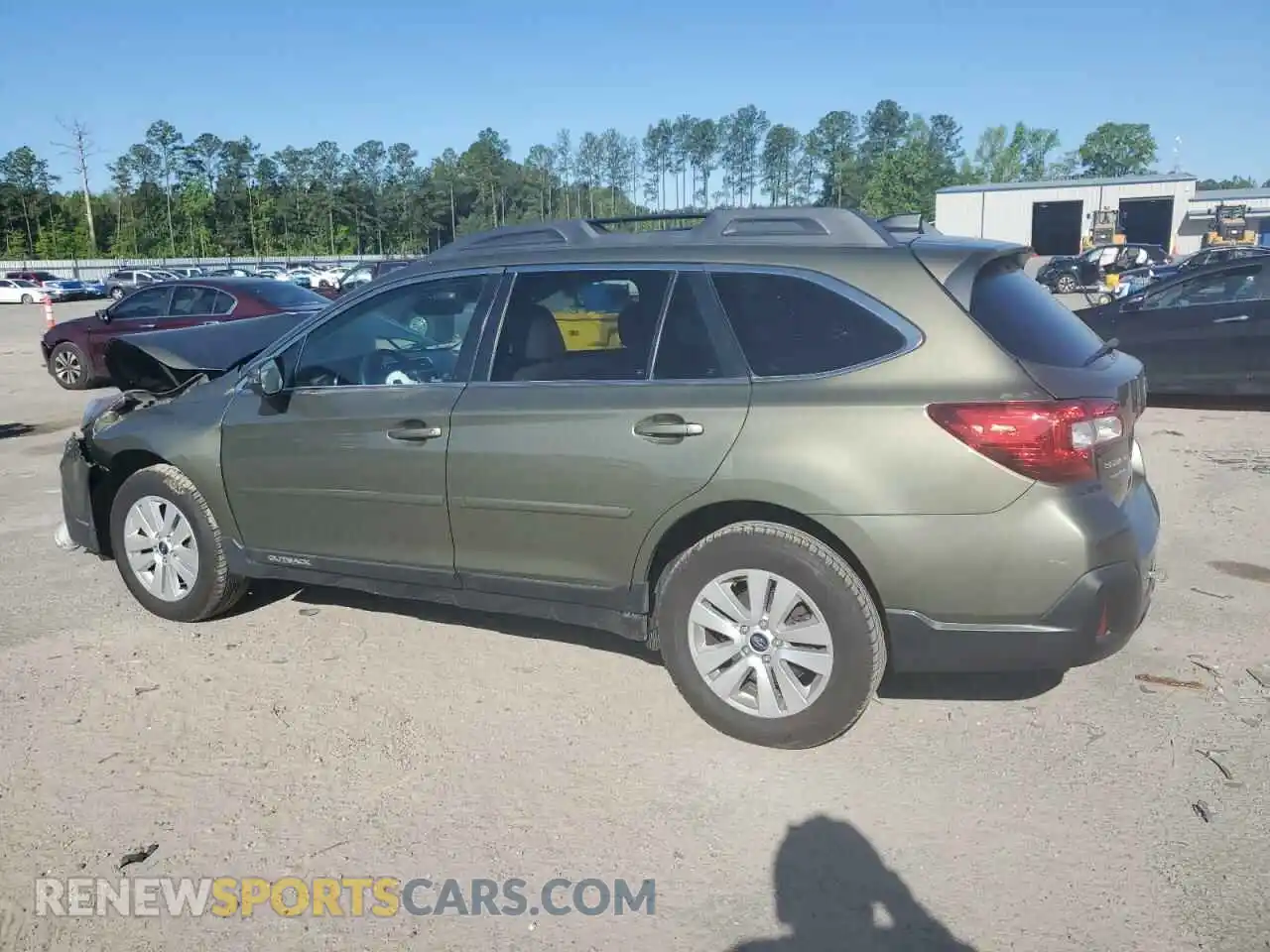 2 Photograph of a damaged car 4S4BSAFC5K3261776 SUBARU OUTBACK 2019