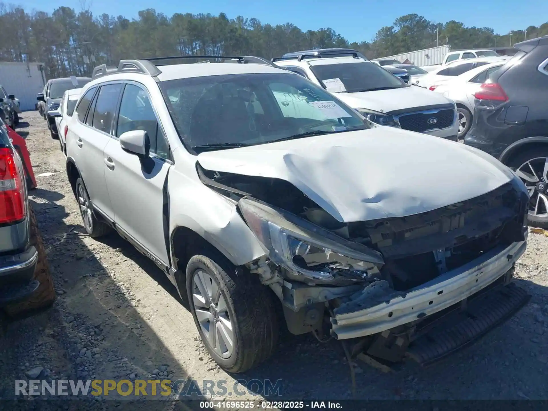 1 Фотография поврежденного автомобиля 4S4BSAFC5K3366320 SUBARU OUTBACK 2019