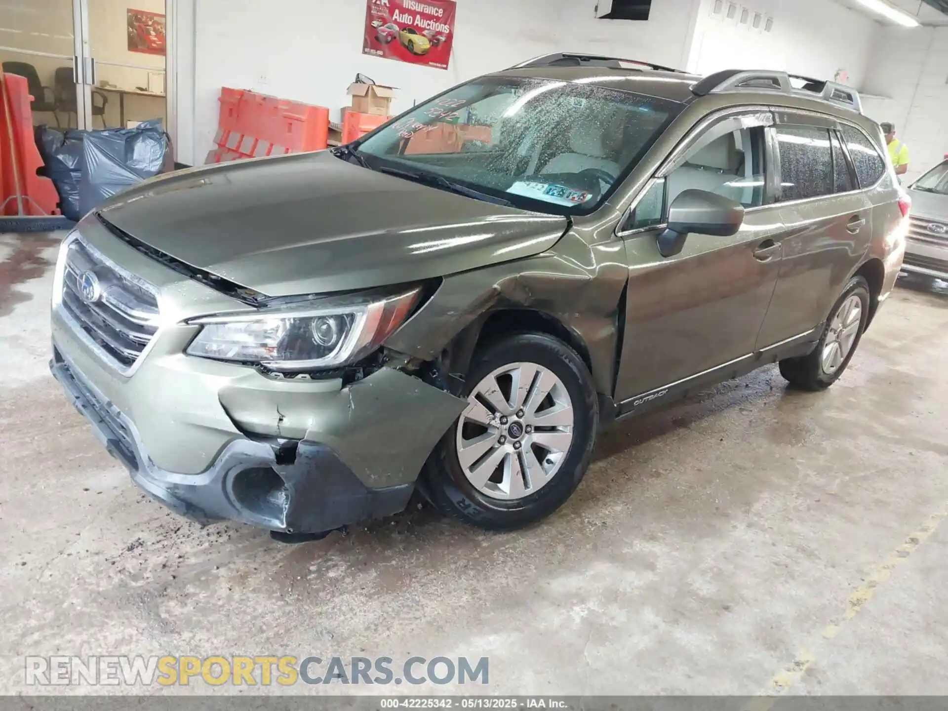 2 Photograph of a damaged car 4S4BSAFC6K3357691 SUBARU OUTBACK 2019