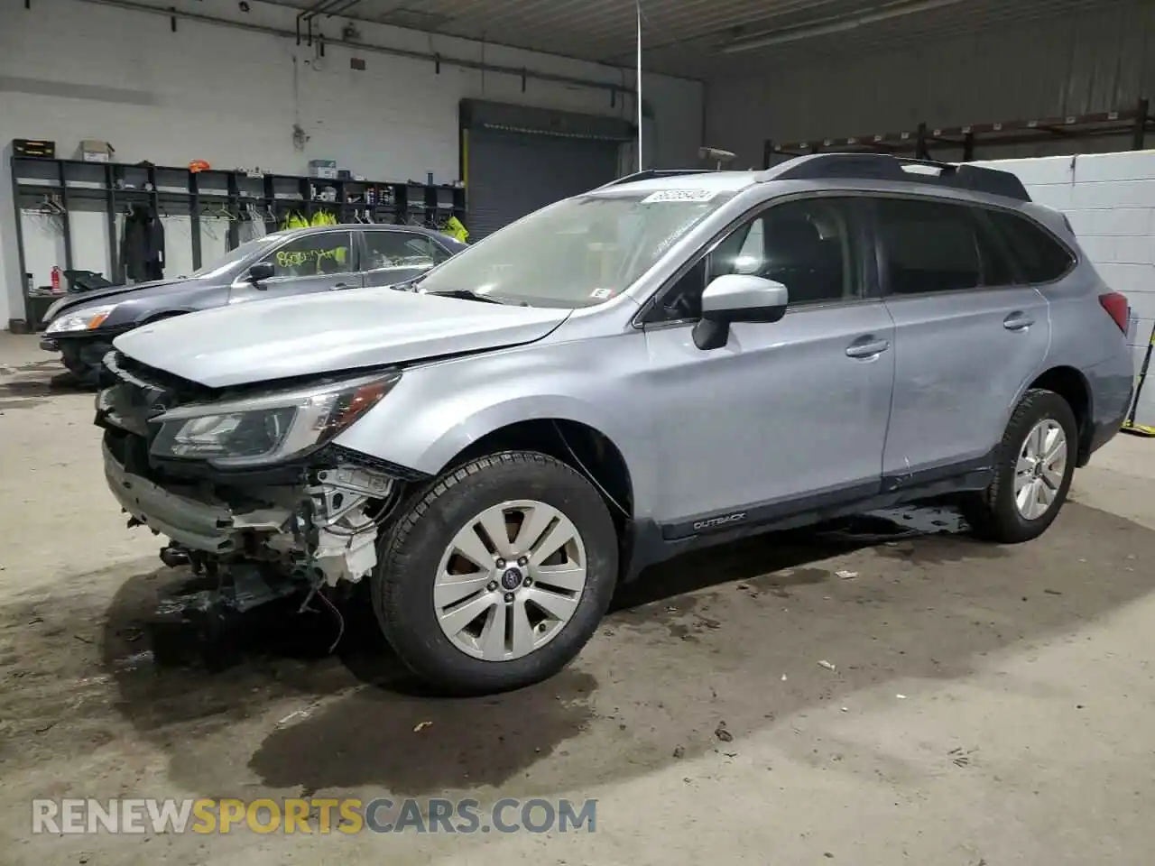 1 Photograph of a damaged car 4S4BSAFC7K3201742 SUBARU OUTBACK 2019