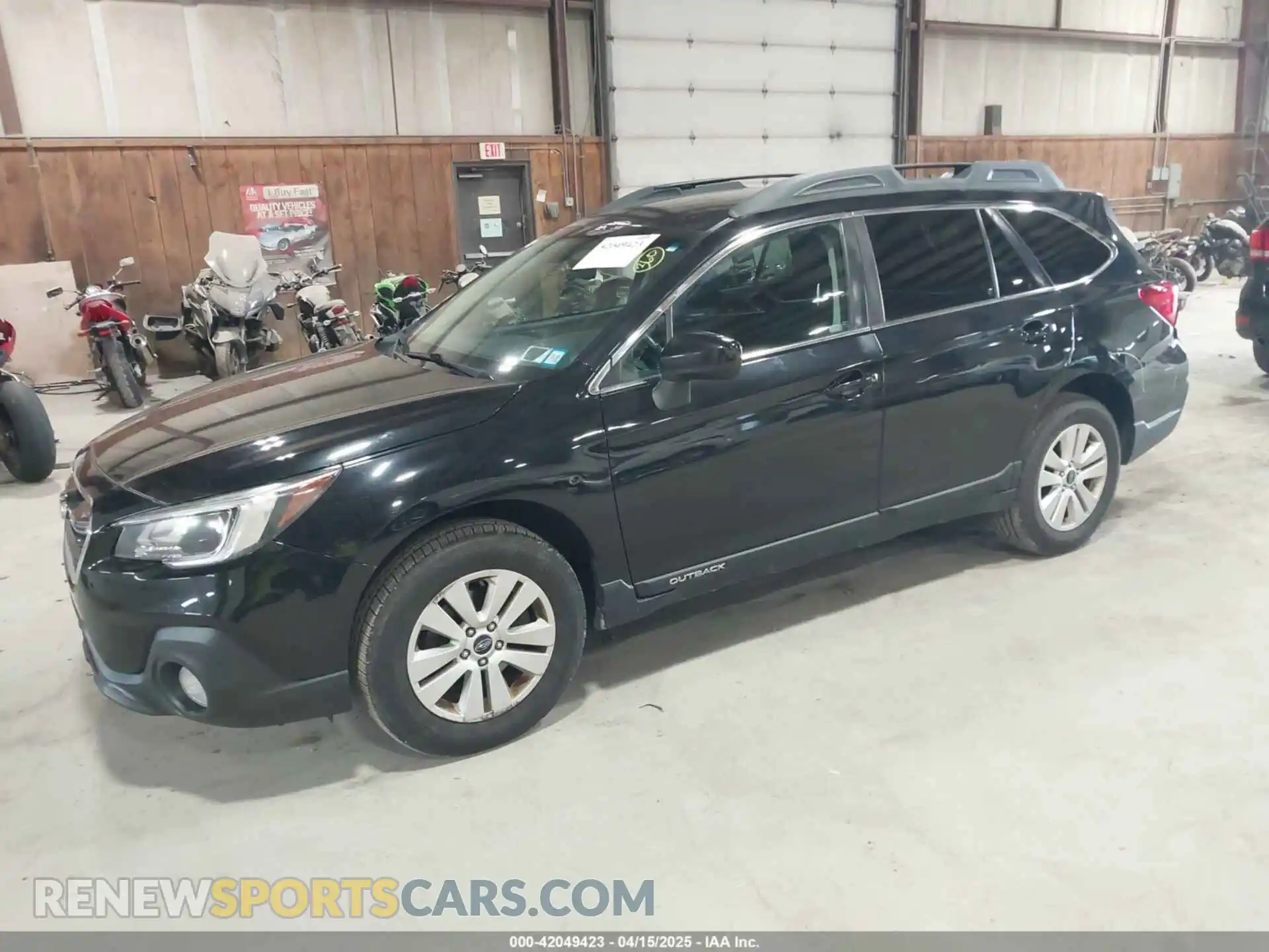 2 Фотография поврежденного автомобиля 4S4BSAFC7K3262122 SUBARU OUTBACK 2019