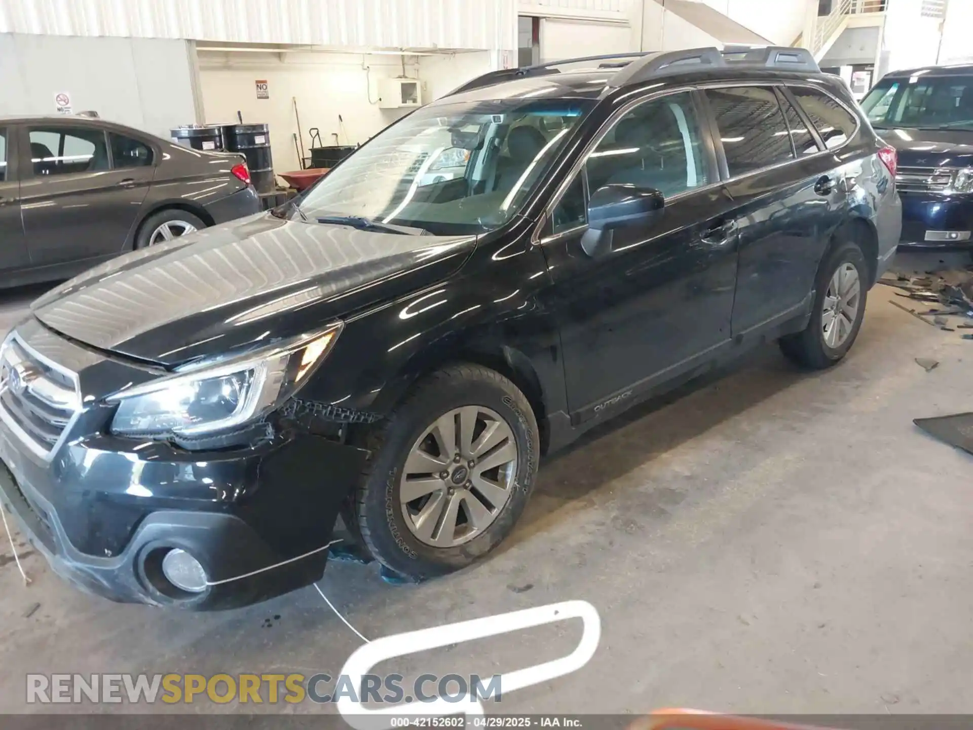 2 Photograph of a damaged car 4S4BSAFC8K3288731 SUBARU OUTBACK 2019