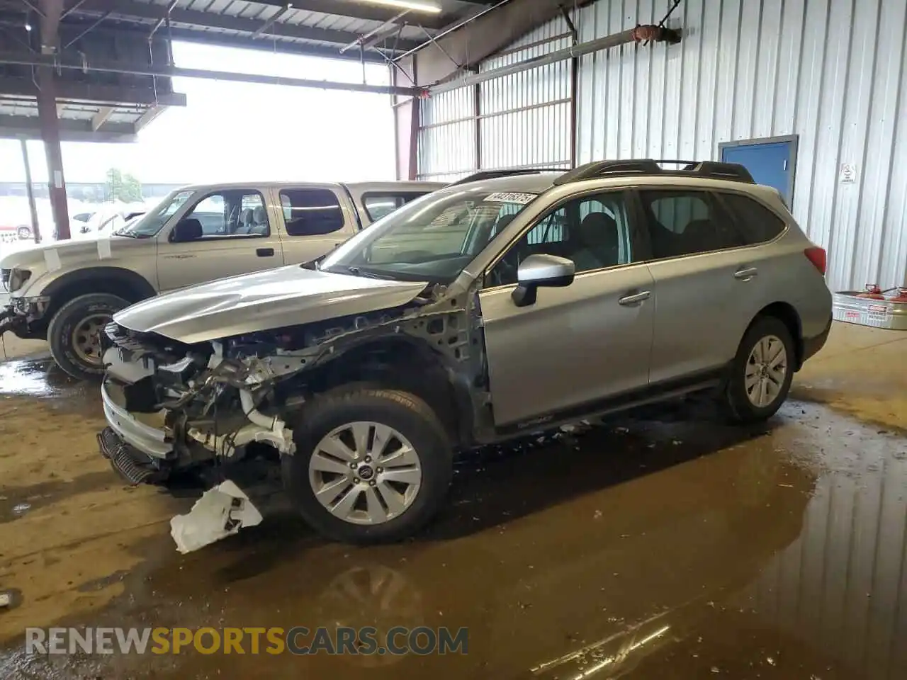 1 Photograph of a damaged car 4S4BSAFC8K3355411 SUBARU OUTBACK 2019