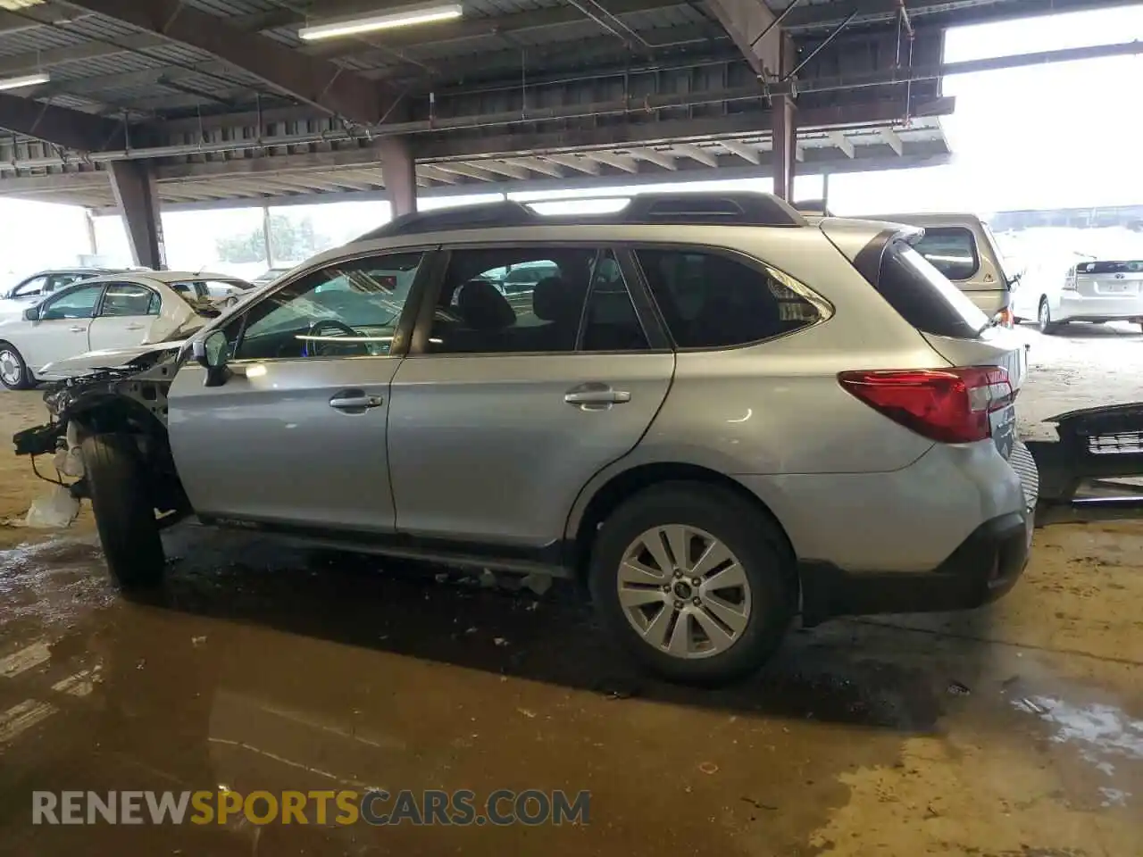 2 Photograph of a damaged car 4S4BSAFC8K3355411 SUBARU OUTBACK 2019