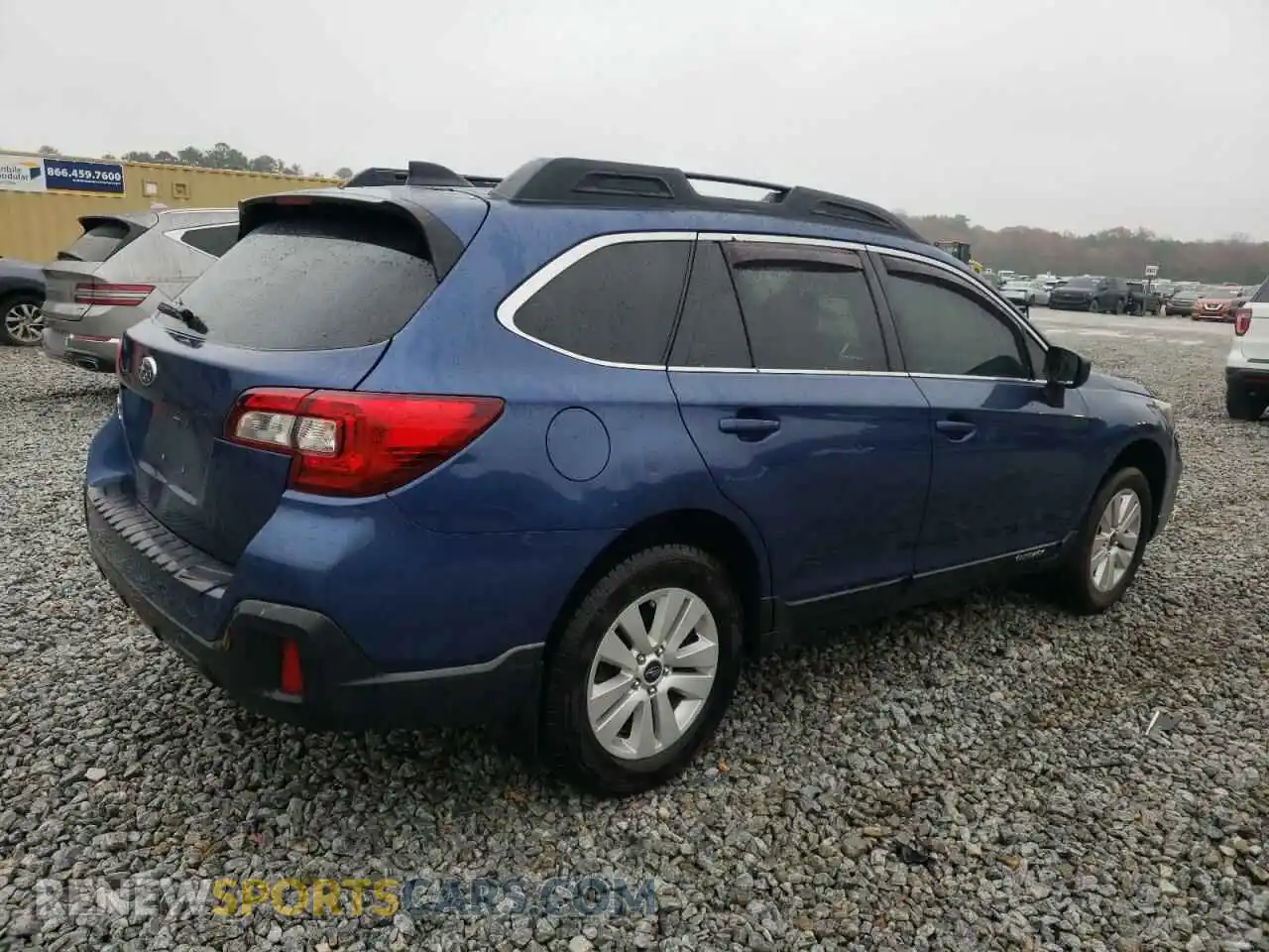 3 Photograph of a damaged car 4S4BSAFC8K3394838 SUBARU OUTBACK 2019