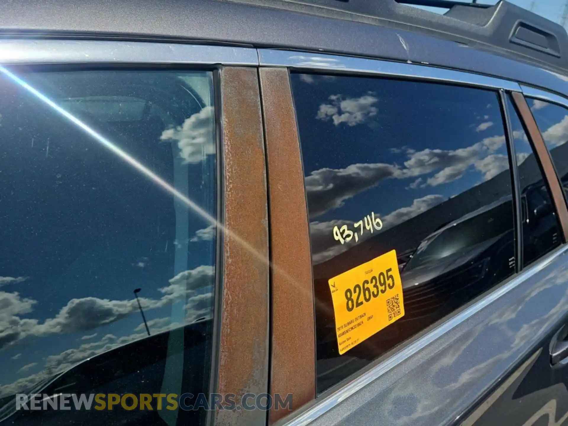 1 Photograph of a damaged car 4S4BSAFC9K3310624 SUBARU OUTBACK 2019