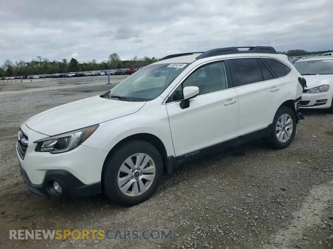 1 Photograph of a damaged car 4S4BSAFC9K3388093 SUBARU OUTBACK 2019
