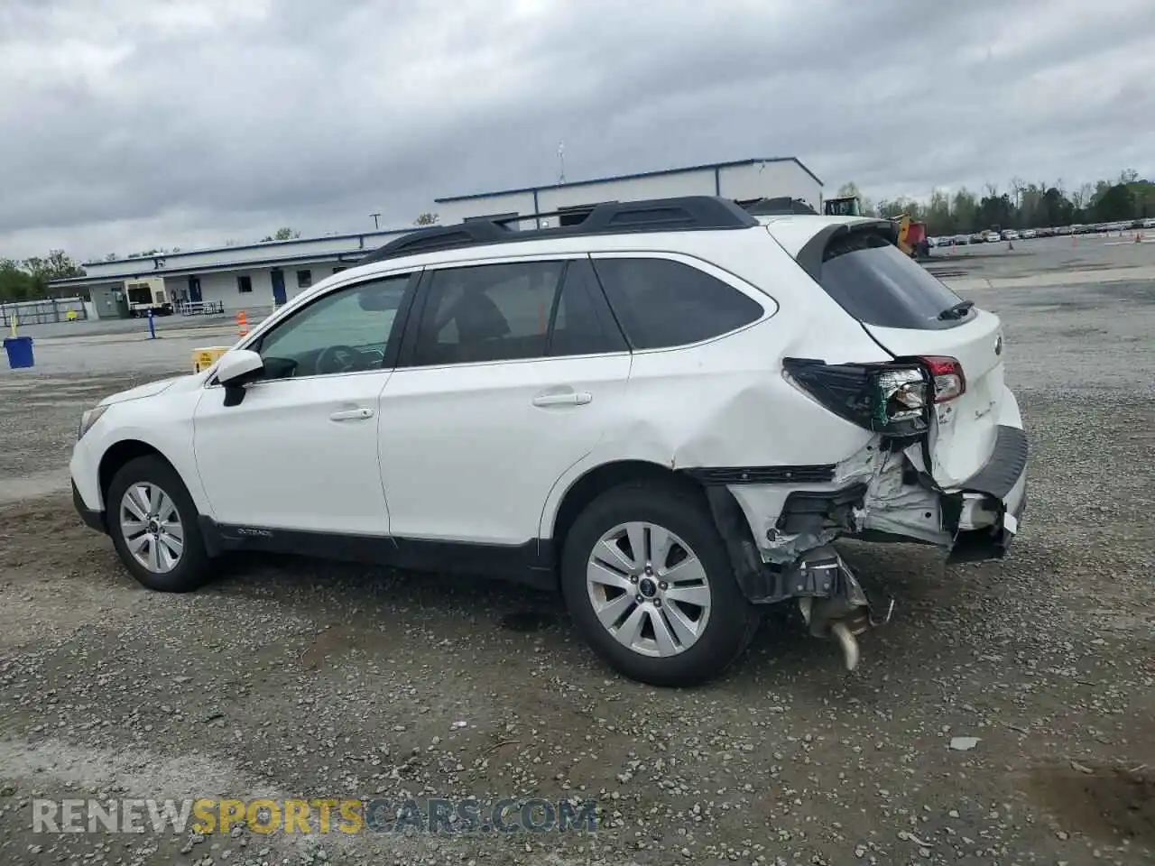 2 Photograph of a damaged car 4S4BSAFC9K3388093 SUBARU OUTBACK 2019
