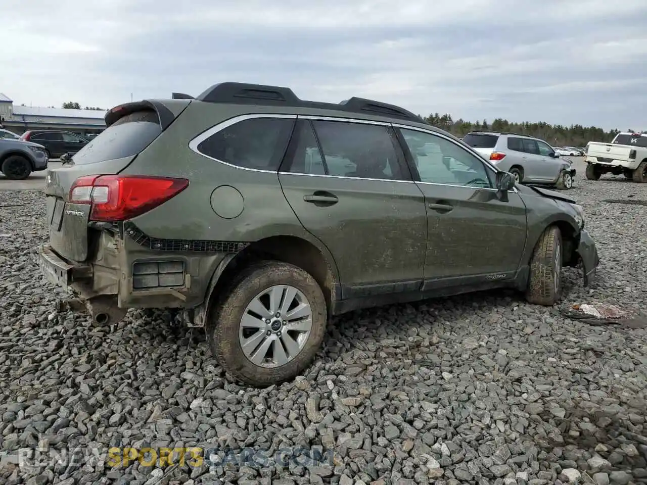 3 Photograph of a damaged car 4S4BSAFCXK3211925 SUBARU OUTBACK 2019