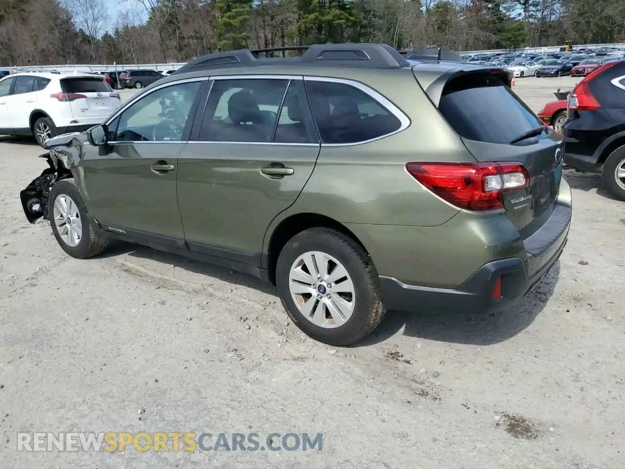 2 Photograph of a damaged car 4S4BSAFCXK3216526 SUBARU OUTBACK 2019
