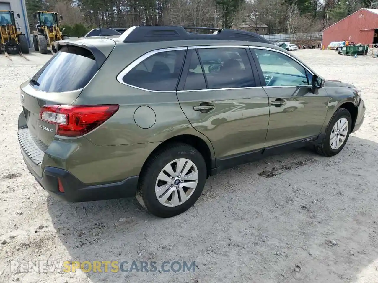 3 Photograph of a damaged car 4S4BSAFCXK3216526 SUBARU OUTBACK 2019