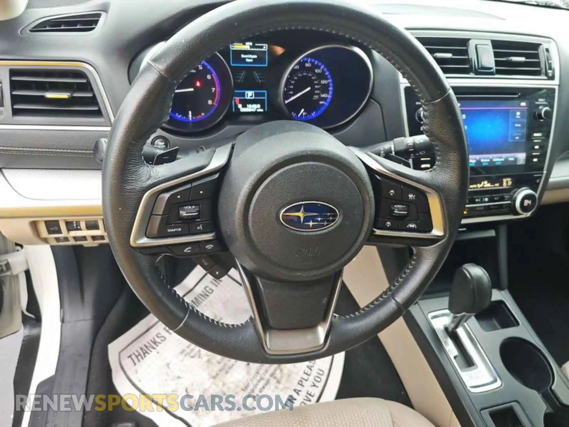 1 Photograph of a damaged car 4S4BSAFCXK3310275 SUBARU OUTBACK 2019