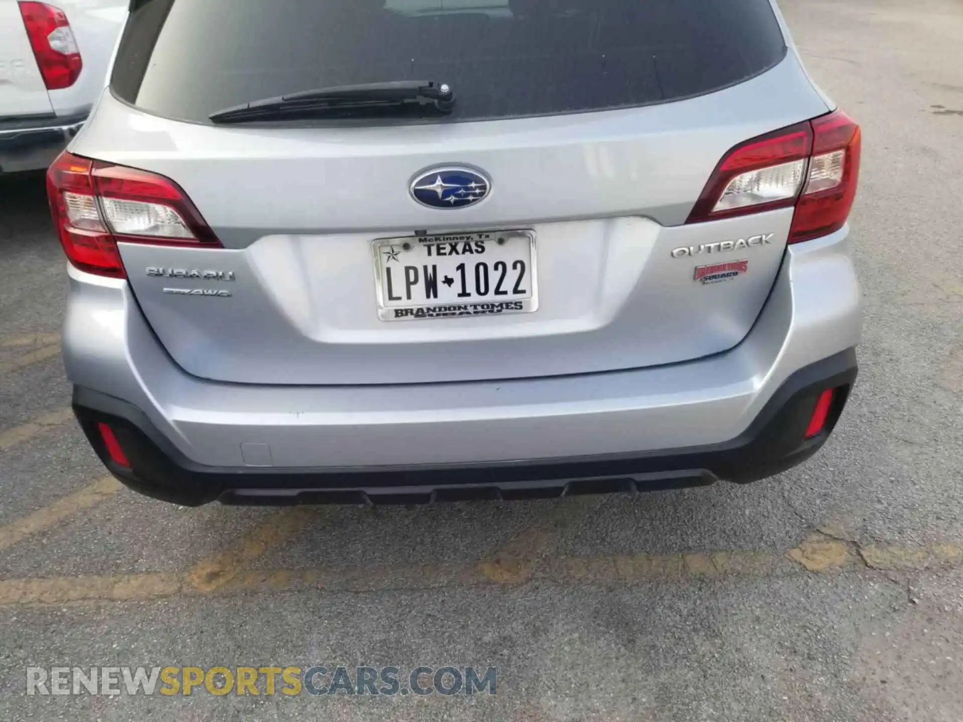 1 Photograph of a damaged car 4S4BSAFCXK3311152 SUBARU OUTBACK 2019