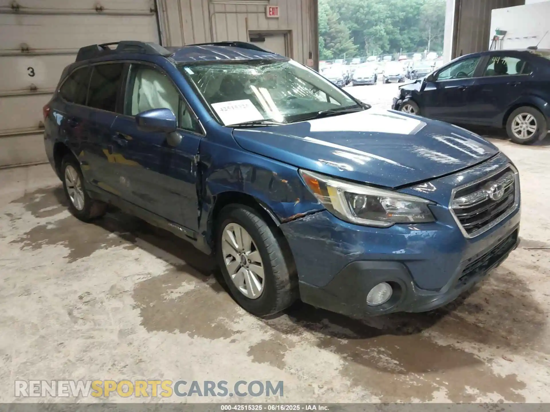 1 fotografías del automóvil dañado 4S4BSAFCXK3313788 SUBARU OUTBACK 2019