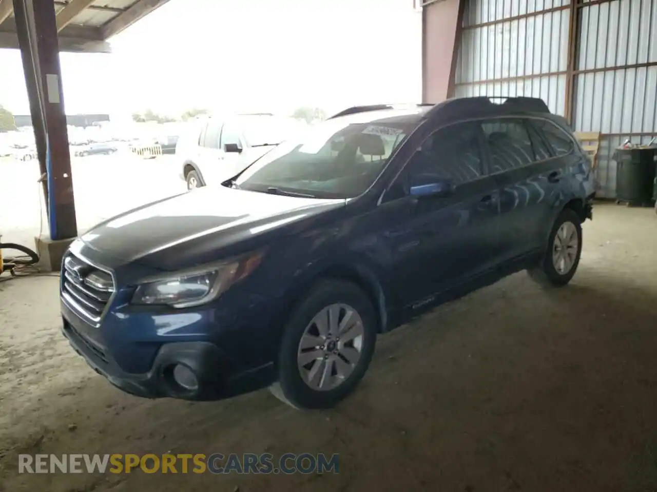 1 Photograph of a damaged car 4S4BSAFCXK3371884 SUBARU OUTBACK 2019