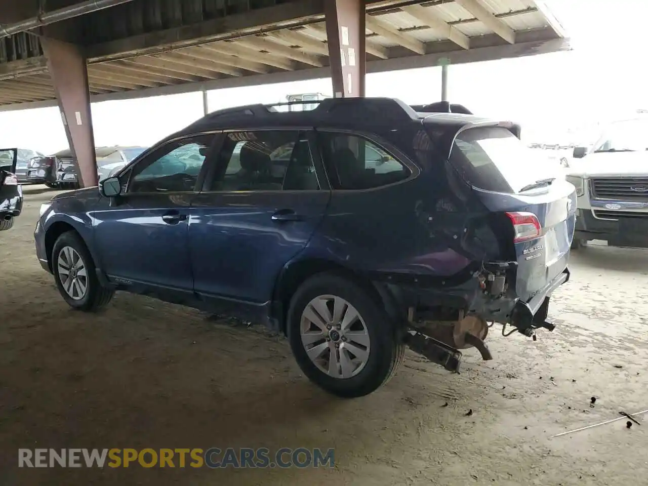 2 Photograph of a damaged car 4S4BSAFCXK3371884 SUBARU OUTBACK 2019