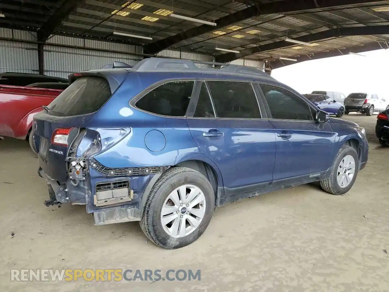 3 Photograph of a damaged car 4S4BSAFCXK3371884 SUBARU OUTBACK 2019