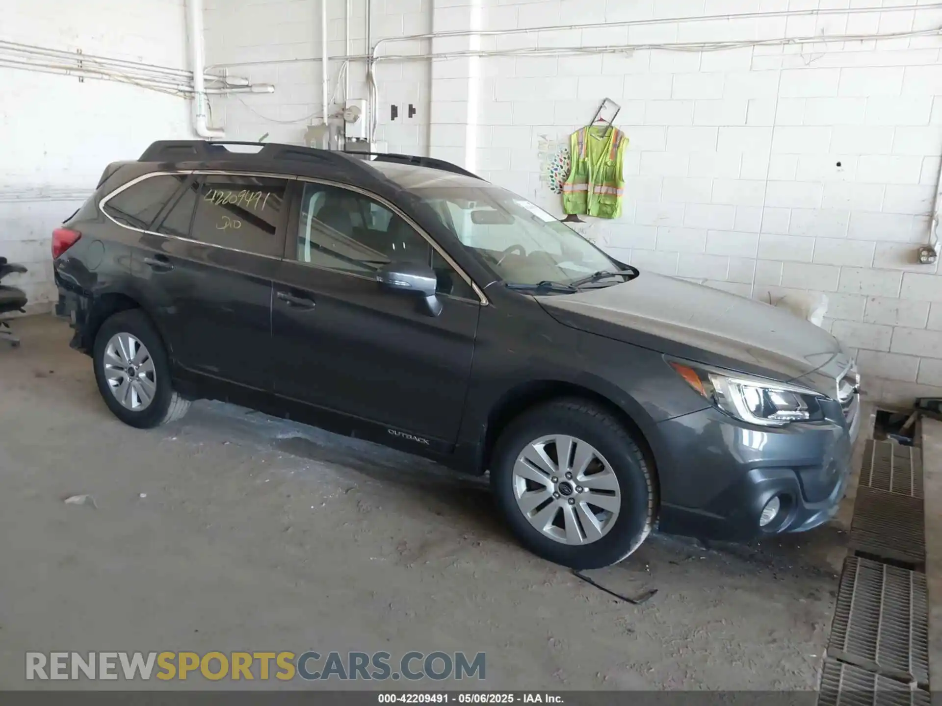 1 fotografías del automóvil dañado 4S4BSAHC0K3259348 SUBARU OUTBACK 2019