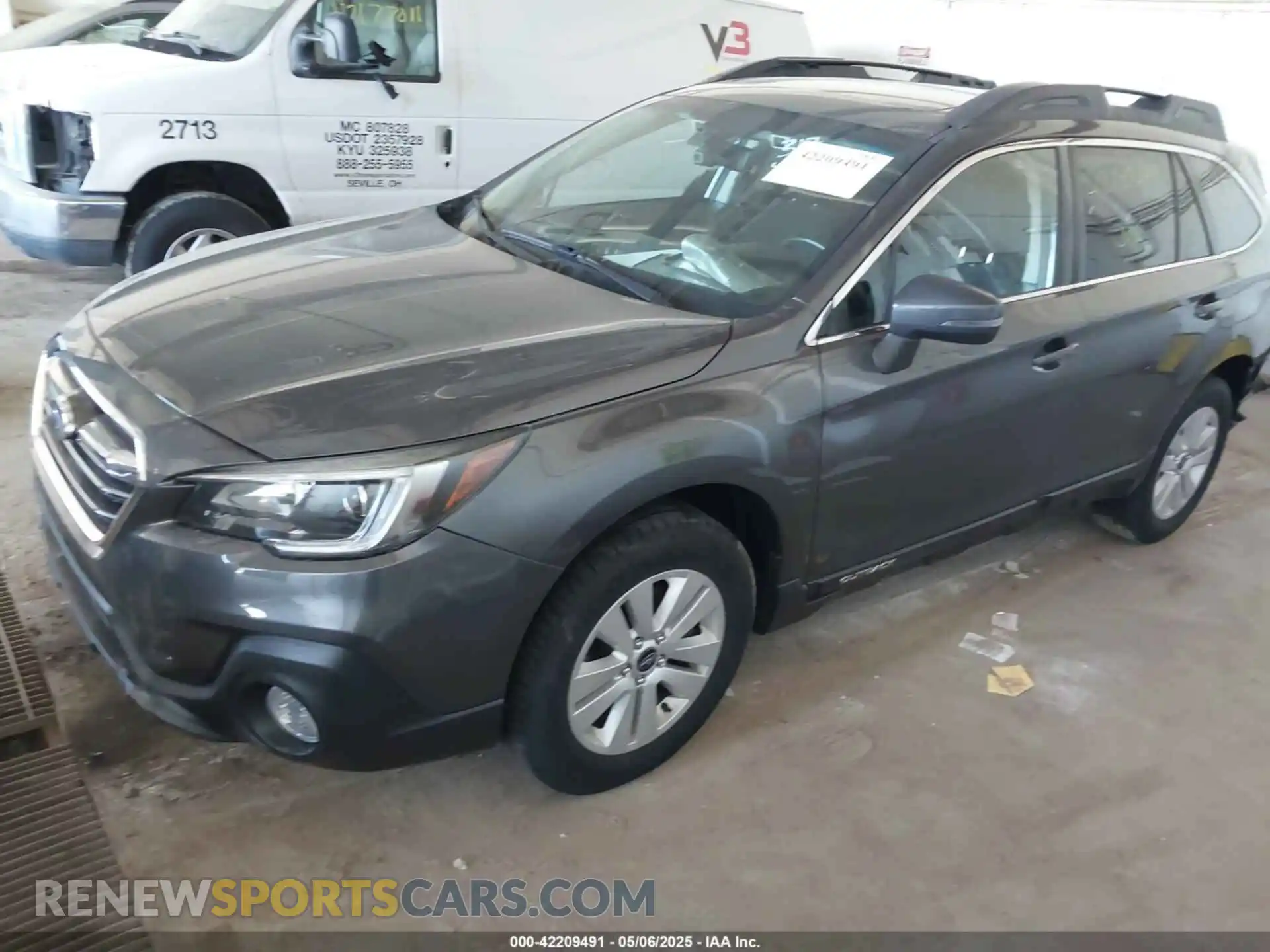 2 fotografías del automóvil dañado 4S4BSAHC0K3259348 SUBARU OUTBACK 2019