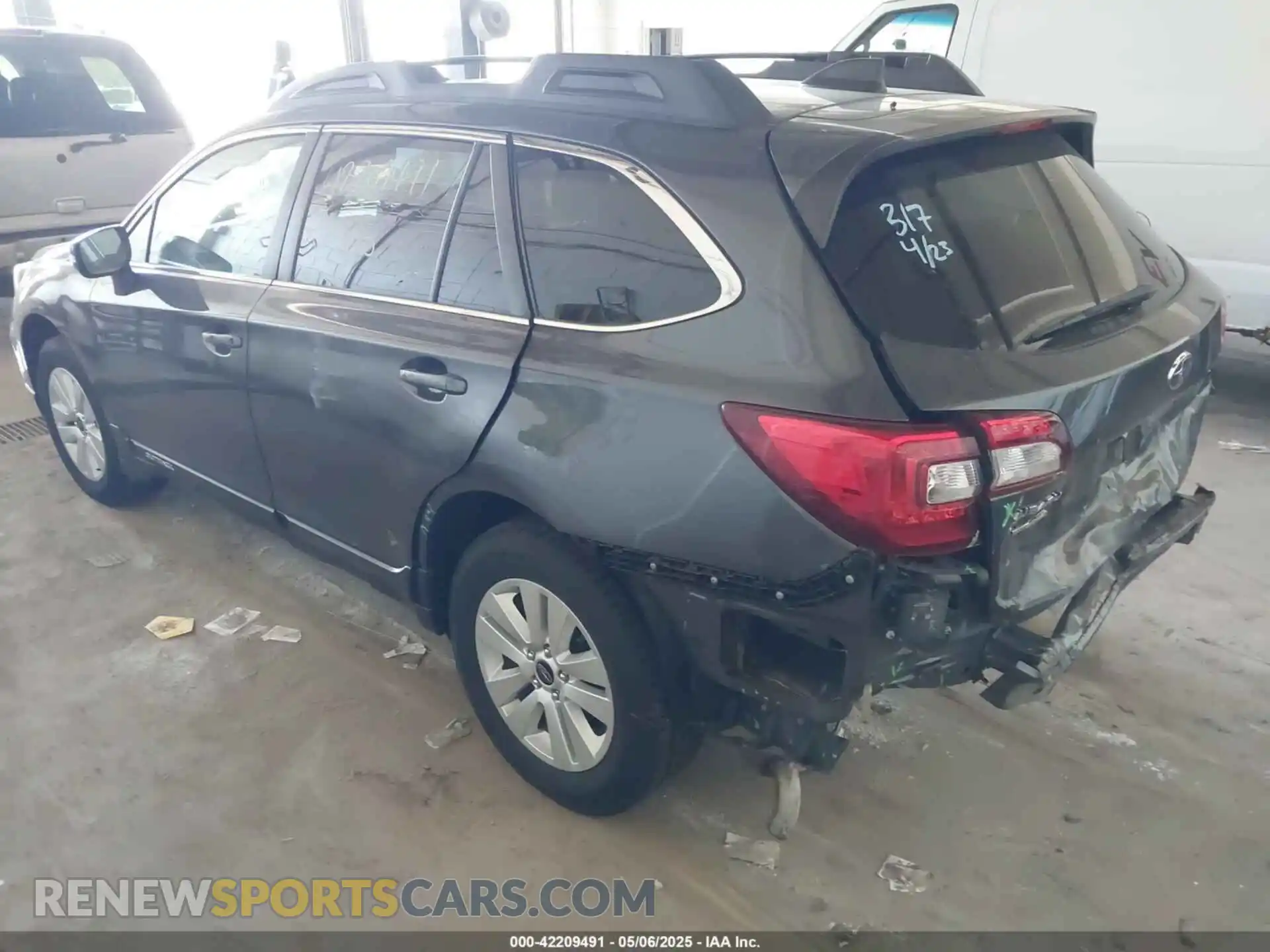 3 fotografías del automóvil dañado 4S4BSAHC0K3259348 SUBARU OUTBACK 2019