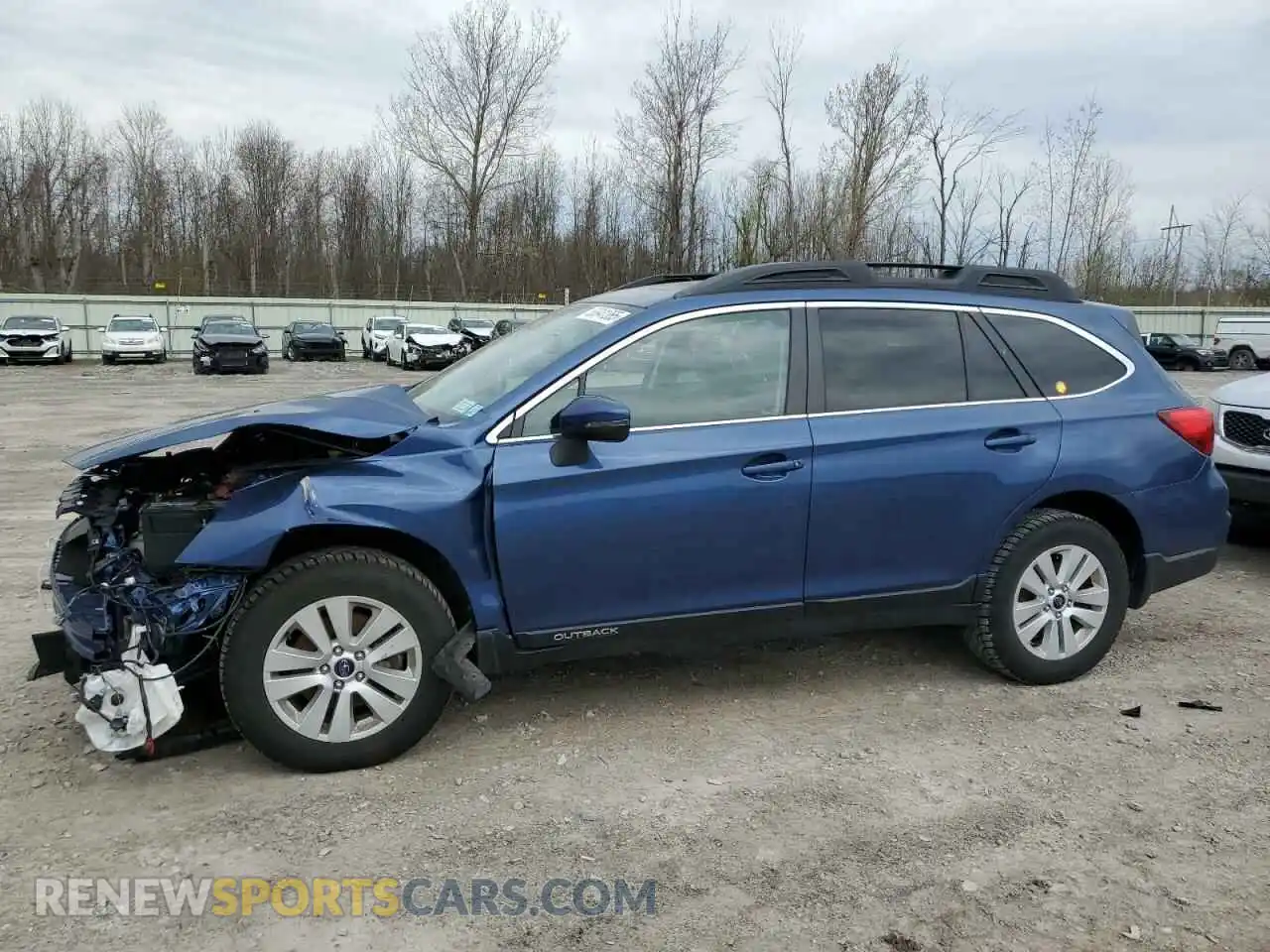 1 Photograph of a damaged car 4S4BSAHC2K3277768 SUBARU OUTBACK 2019