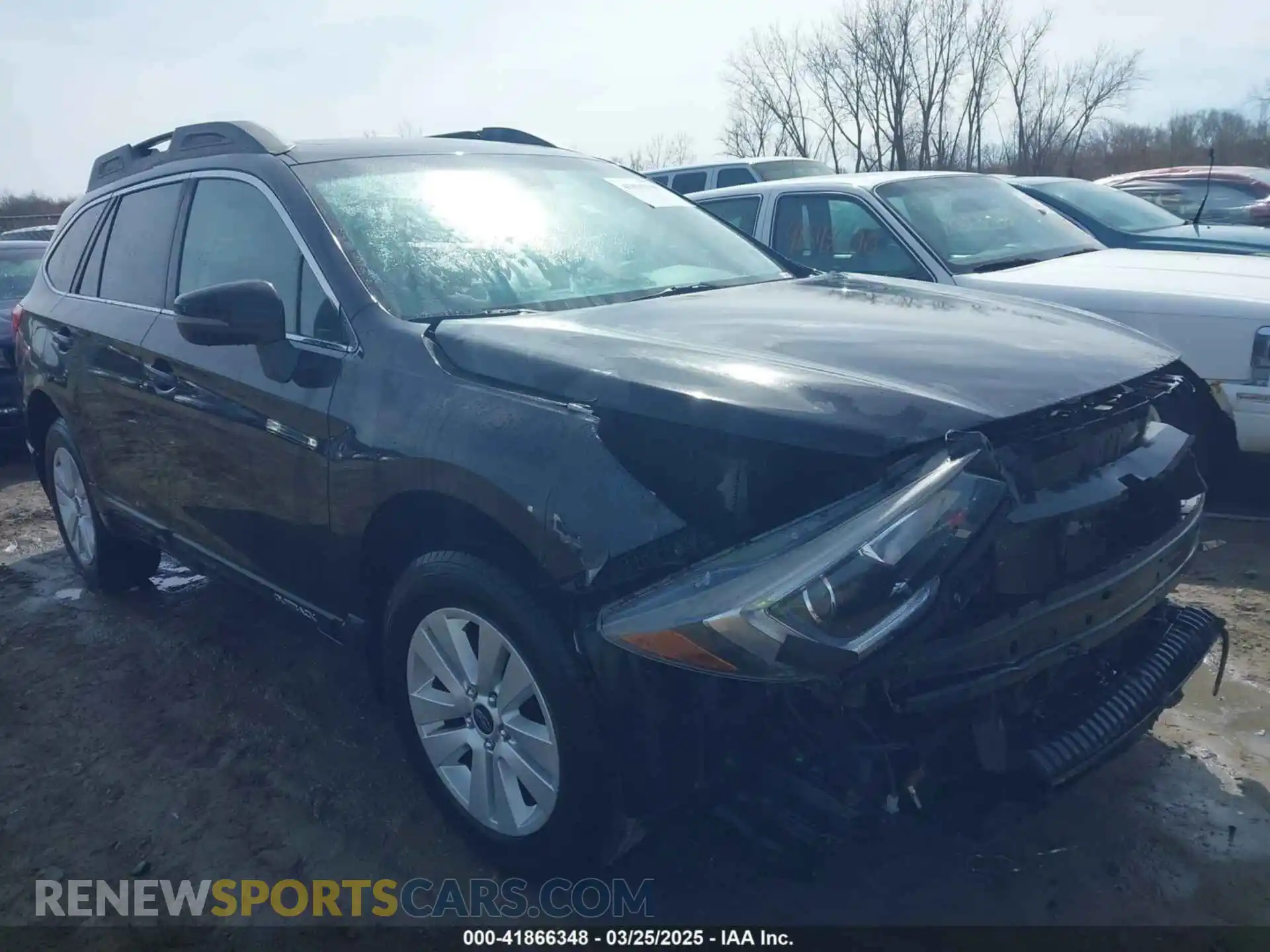 1 Photograph of a damaged car 4S4BSAHC4K3208127 SUBARU OUTBACK 2019