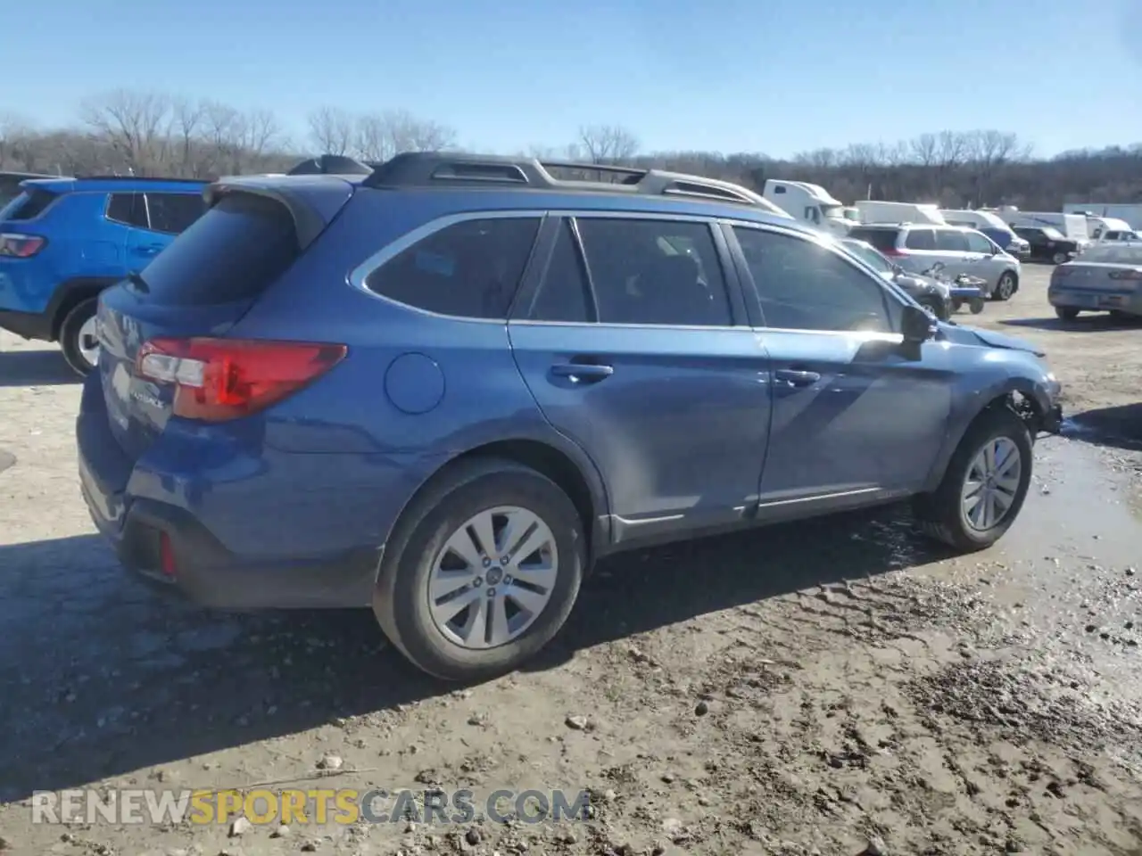 3 Photograph of a damaged car 4S4BSAHC5K3232467 SUBARU OUTBACK 2019