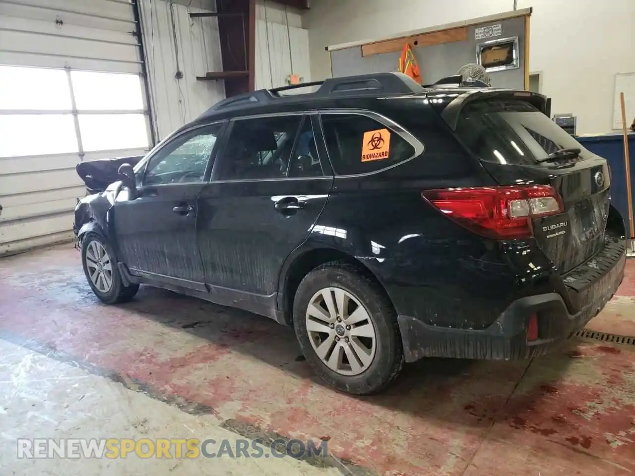 2 Photograph of a damaged car 4S4BSAHC9K3253726 SUBARU OUTBACK 2019