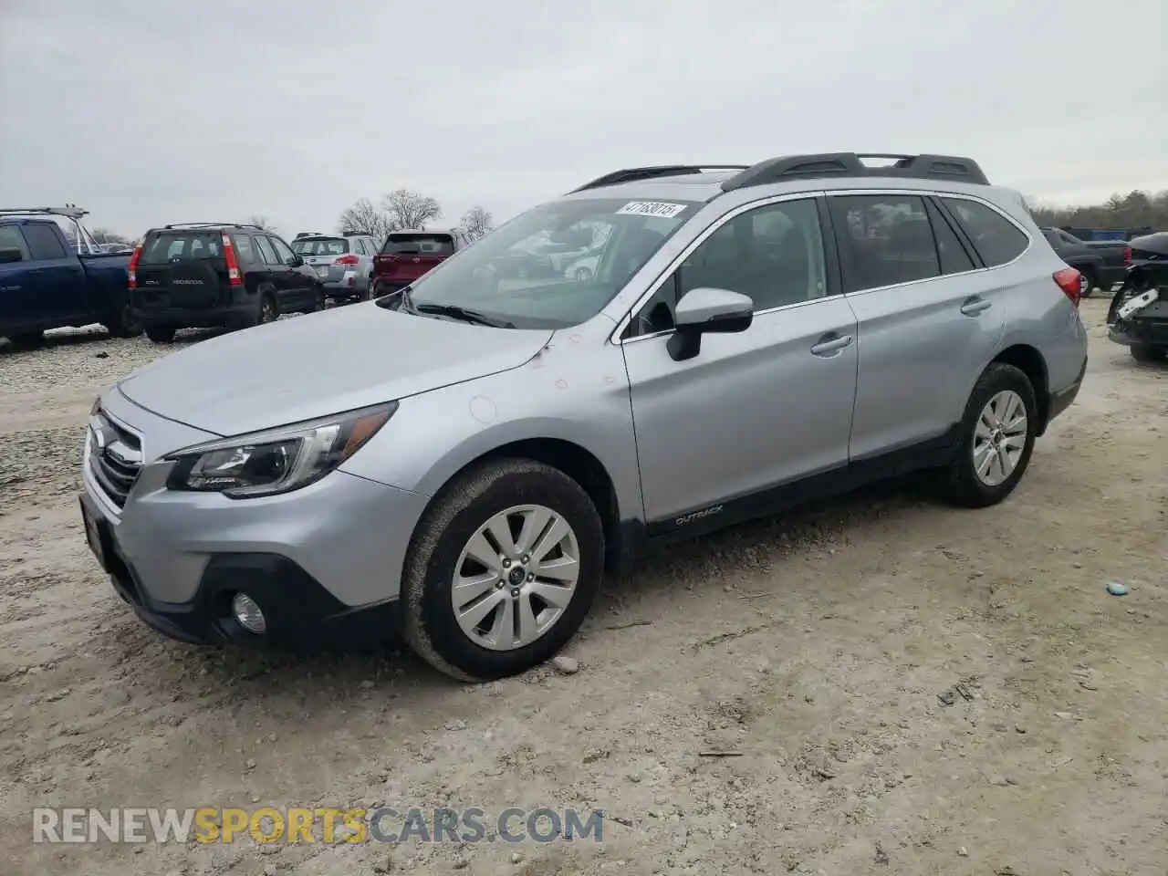 1 Photograph of a damaged car 4S4BSAHC9K3263527 SUBARU OUTBACK 2019