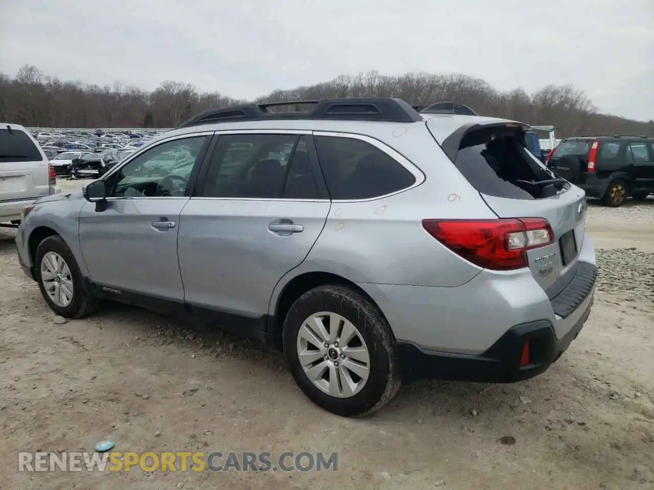 2 Photograph of a damaged car 4S4BSAHC9K3263527 SUBARU OUTBACK 2019