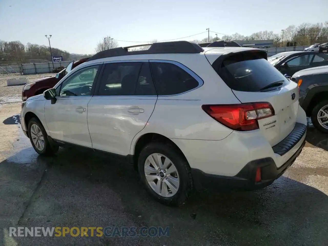 2 fotografías del automóvil dañado 4S4BSAHCXK3356332 SUBARU OUTBACK 2019