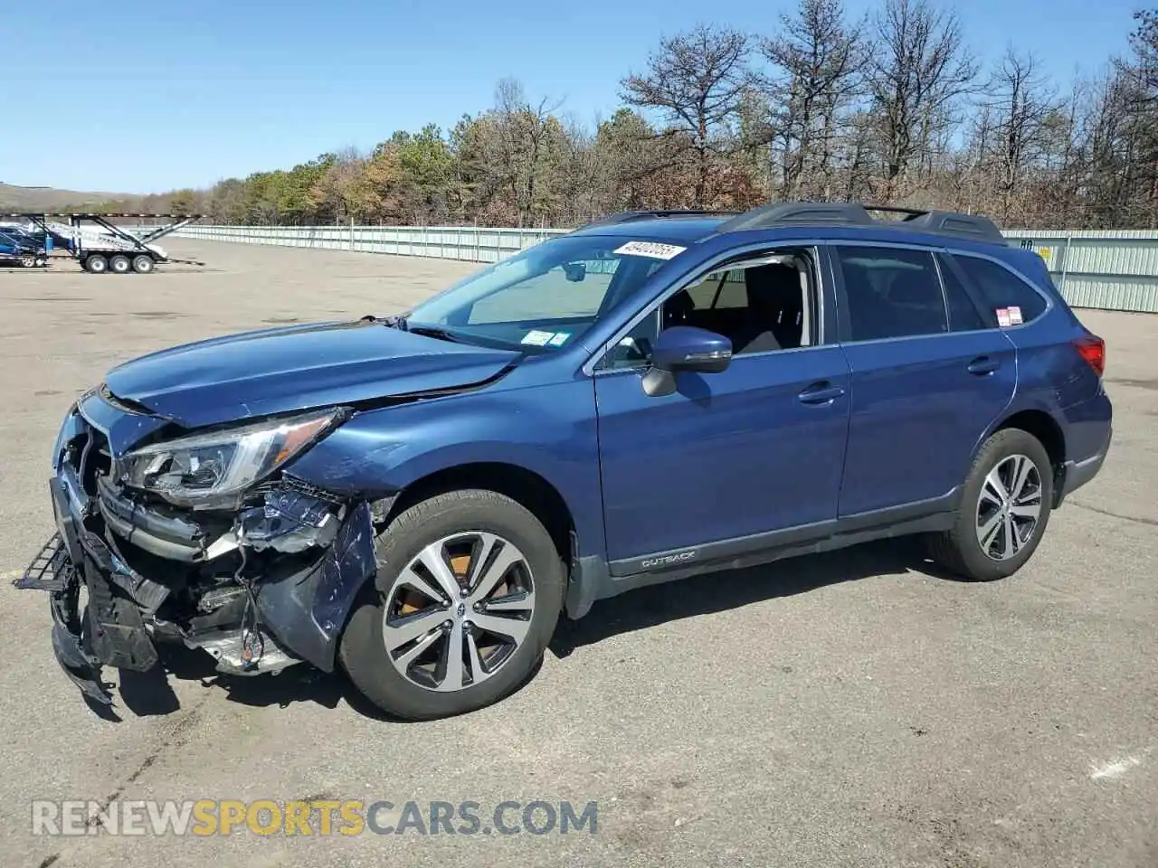 1 Photograph of a damaged car 4S4BSAJC5K3240224 SUBARU OUTBACK 2019