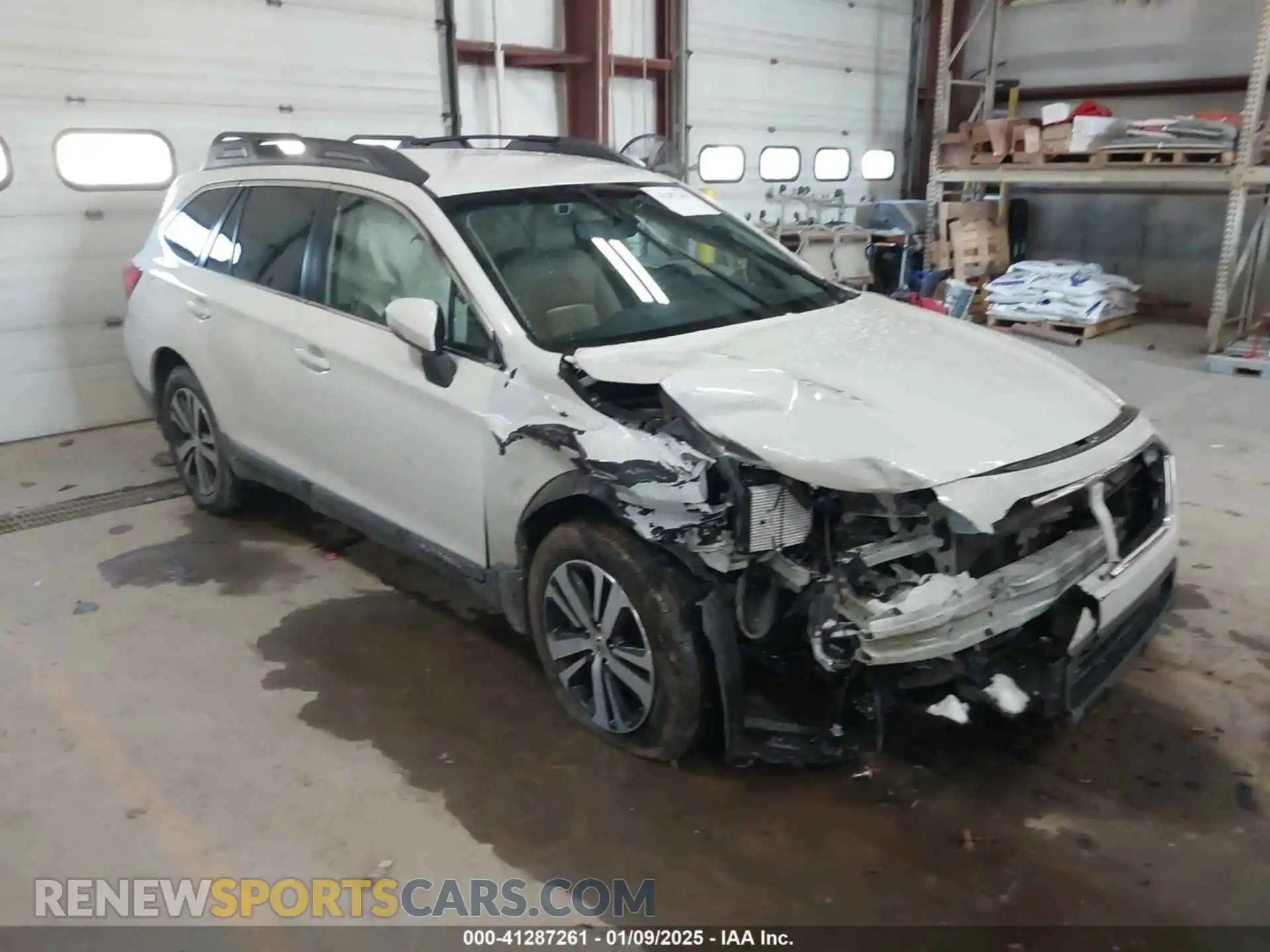 1 Photograph of a damaged car 4S4BSAJC5K3354496 SUBARU OUTBACK 2019