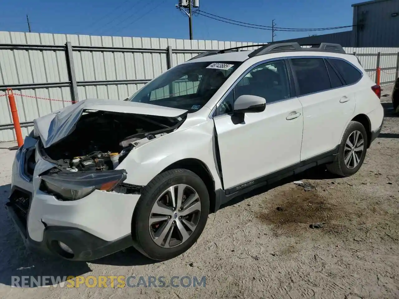 1 Photograph of a damaged car 4S4BSAJC5K3389085 SUBARU OUTBACK 2019