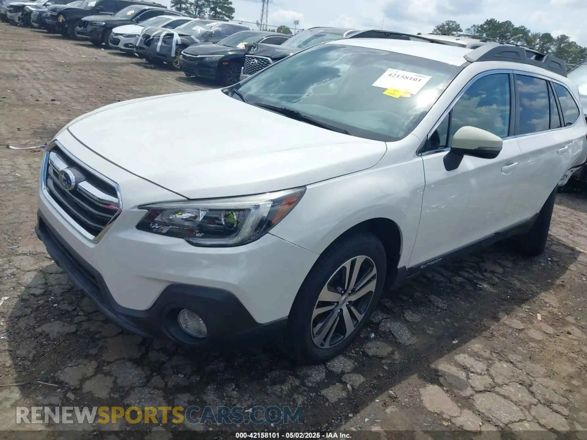 2 Photograph of a damaged car 4S4BSAJC7K3248468 SUBARU OUTBACK 2019