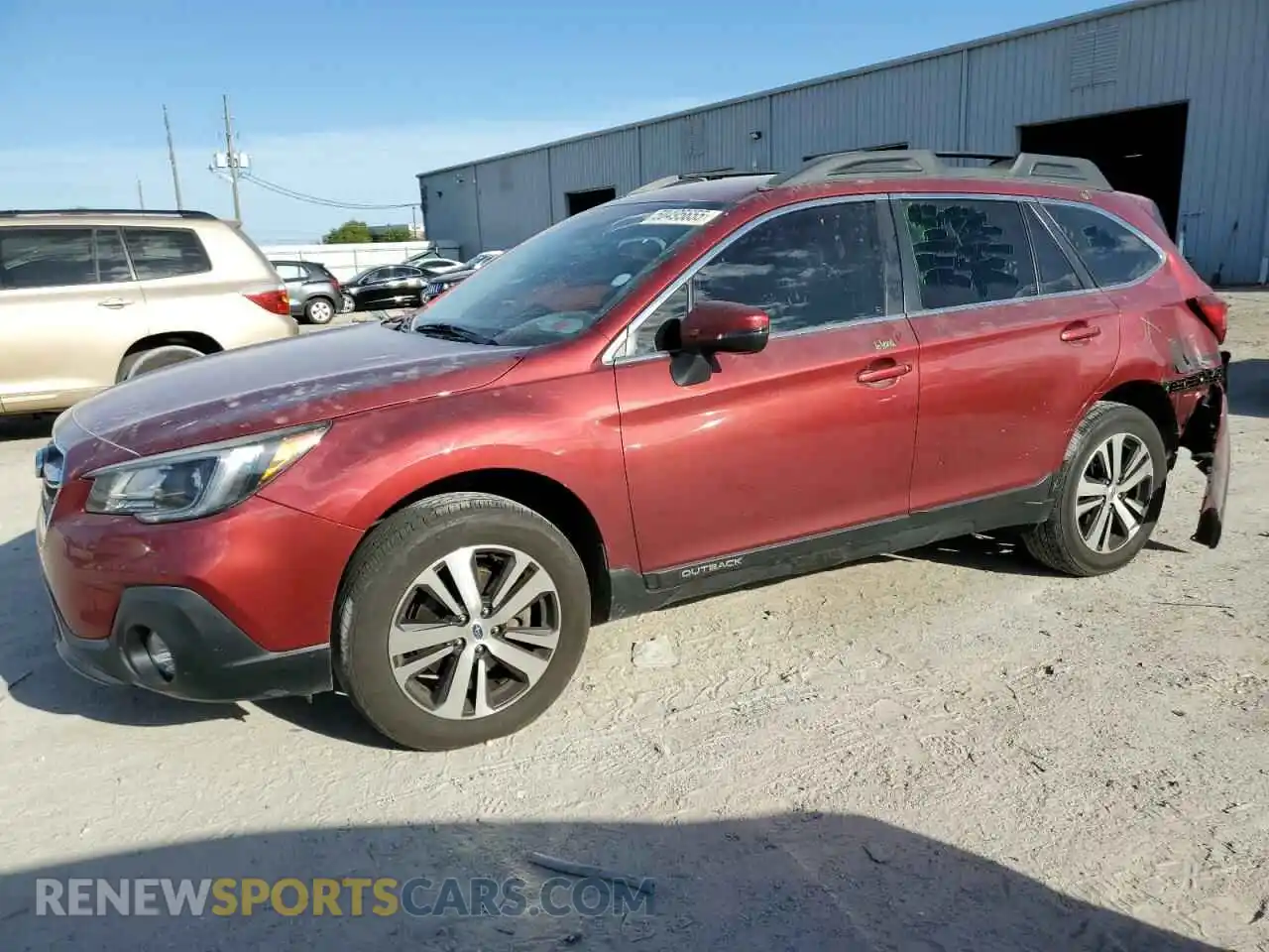 1 Photograph of a damaged car 4S4BSAJC7K3257591 SUBARU OUTBACK 2019