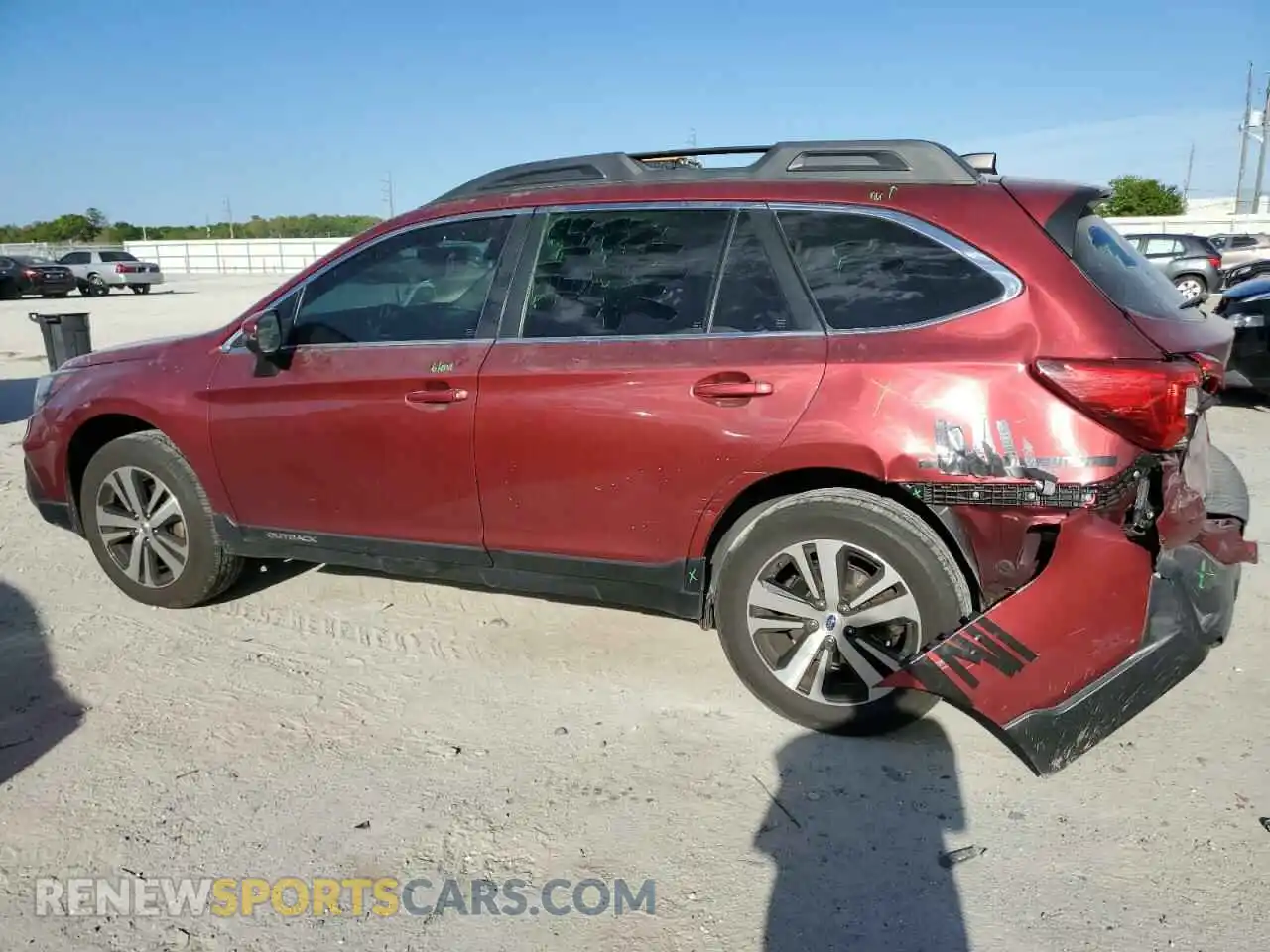2 Photograph of a damaged car 4S4BSAJC7K3257591 SUBARU OUTBACK 2019