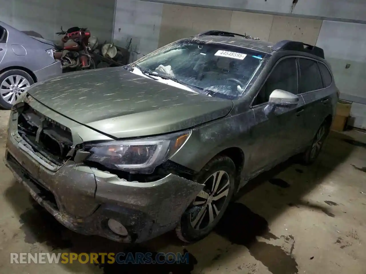 1 Photograph of a damaged car 4S4BSAJC7K3342043 SUBARU OUTBACK 2019